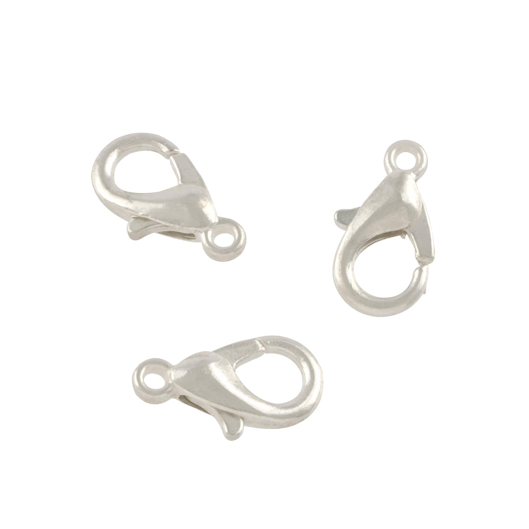 12 Packs: 10 ct. (120 total) 12mm Lobster Claw Clasps by Bead Landing™