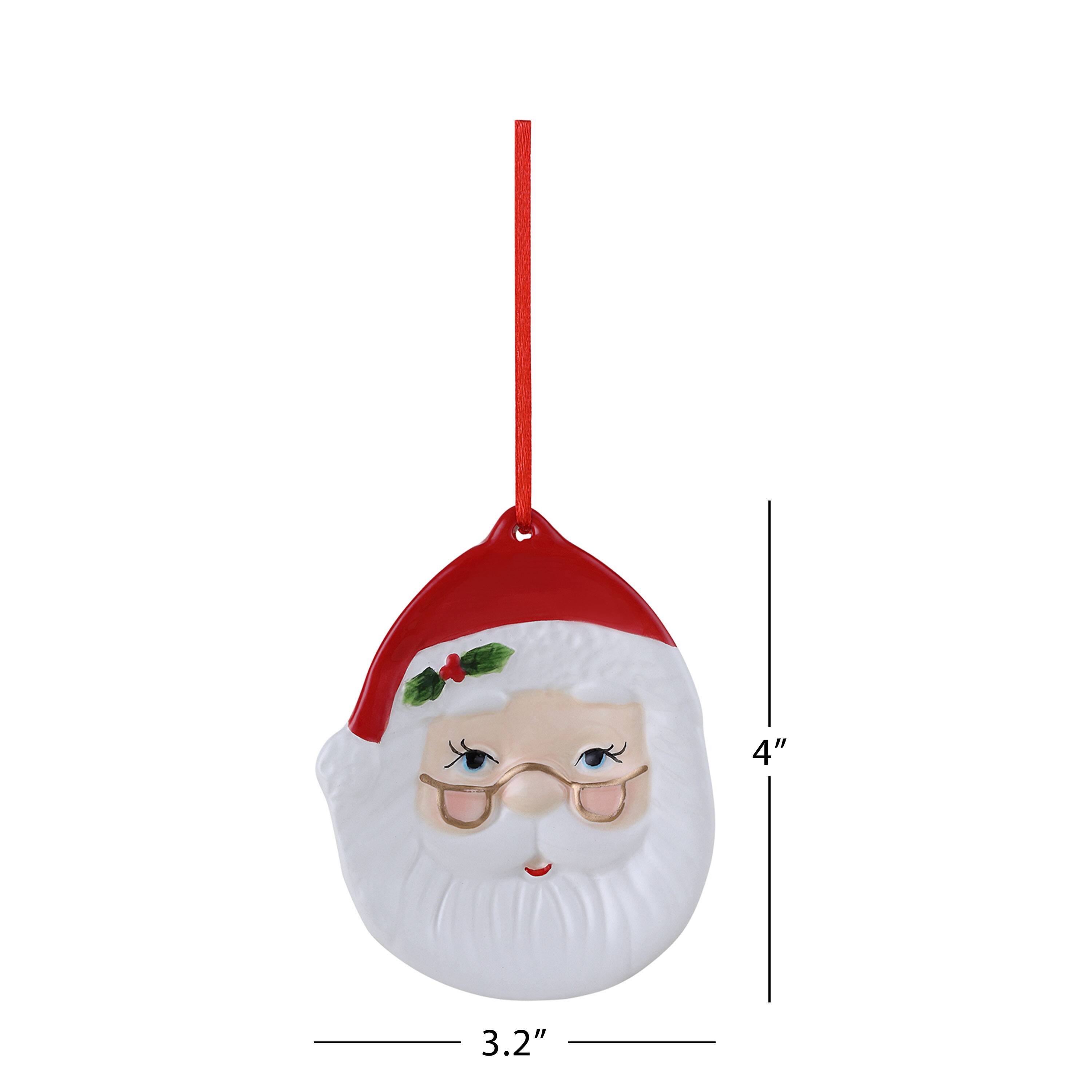 5ct. Ceramic Vintage Ornaments
