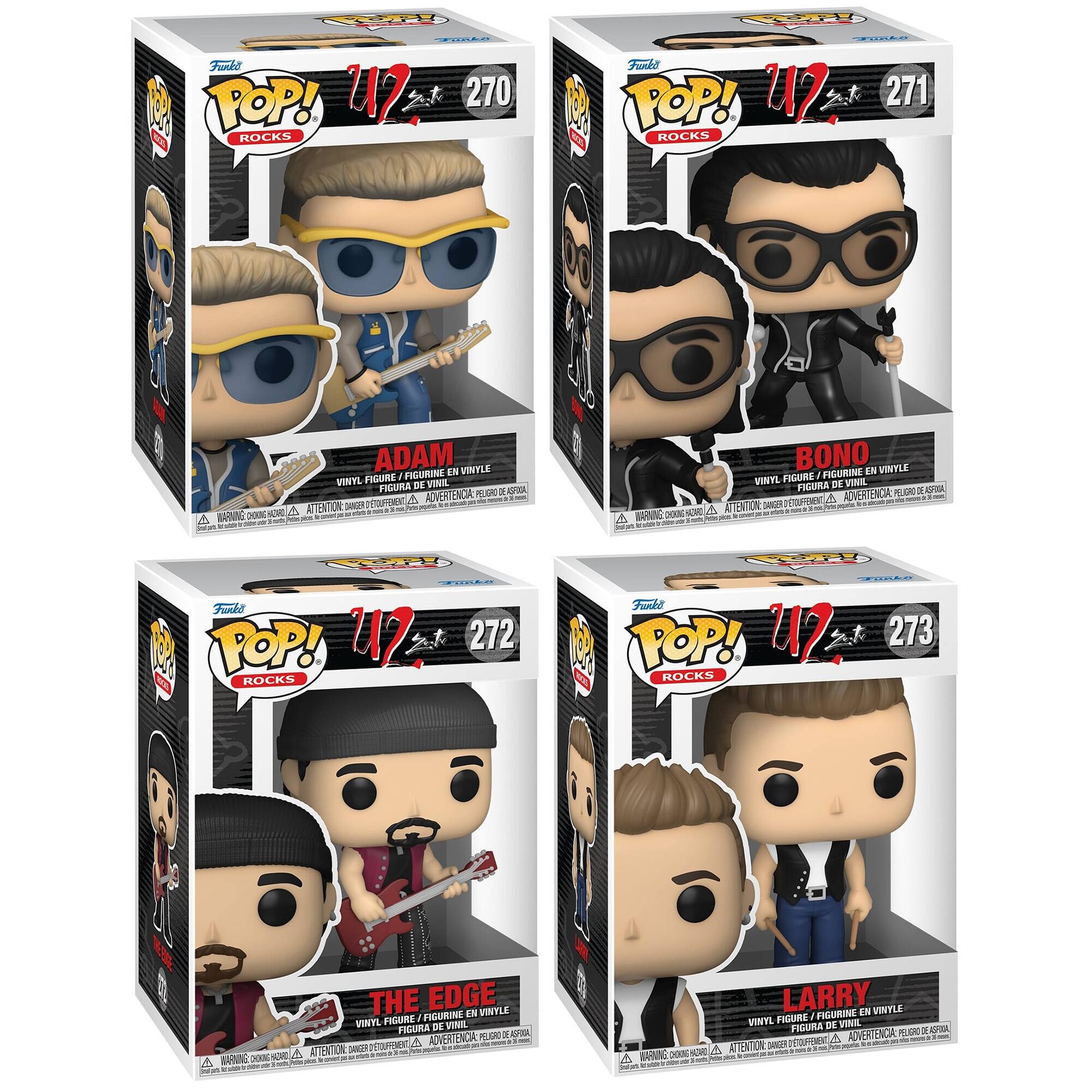 Funko POP! Rocks: U2 ZooTV Collectors Set