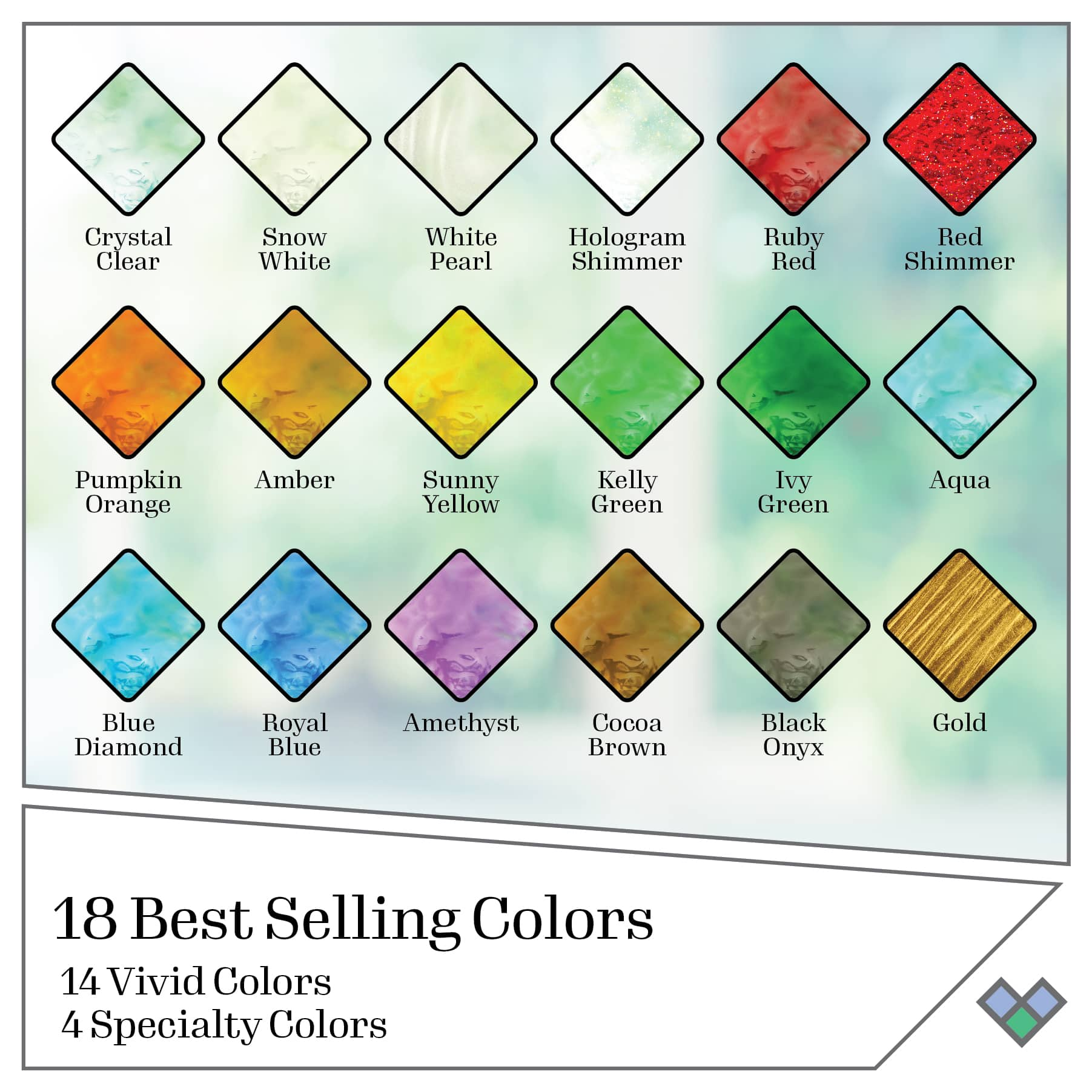 Plaid&#xAE; Gallery Glass&#xAE; 18 Color Stained Glass Painting Kit