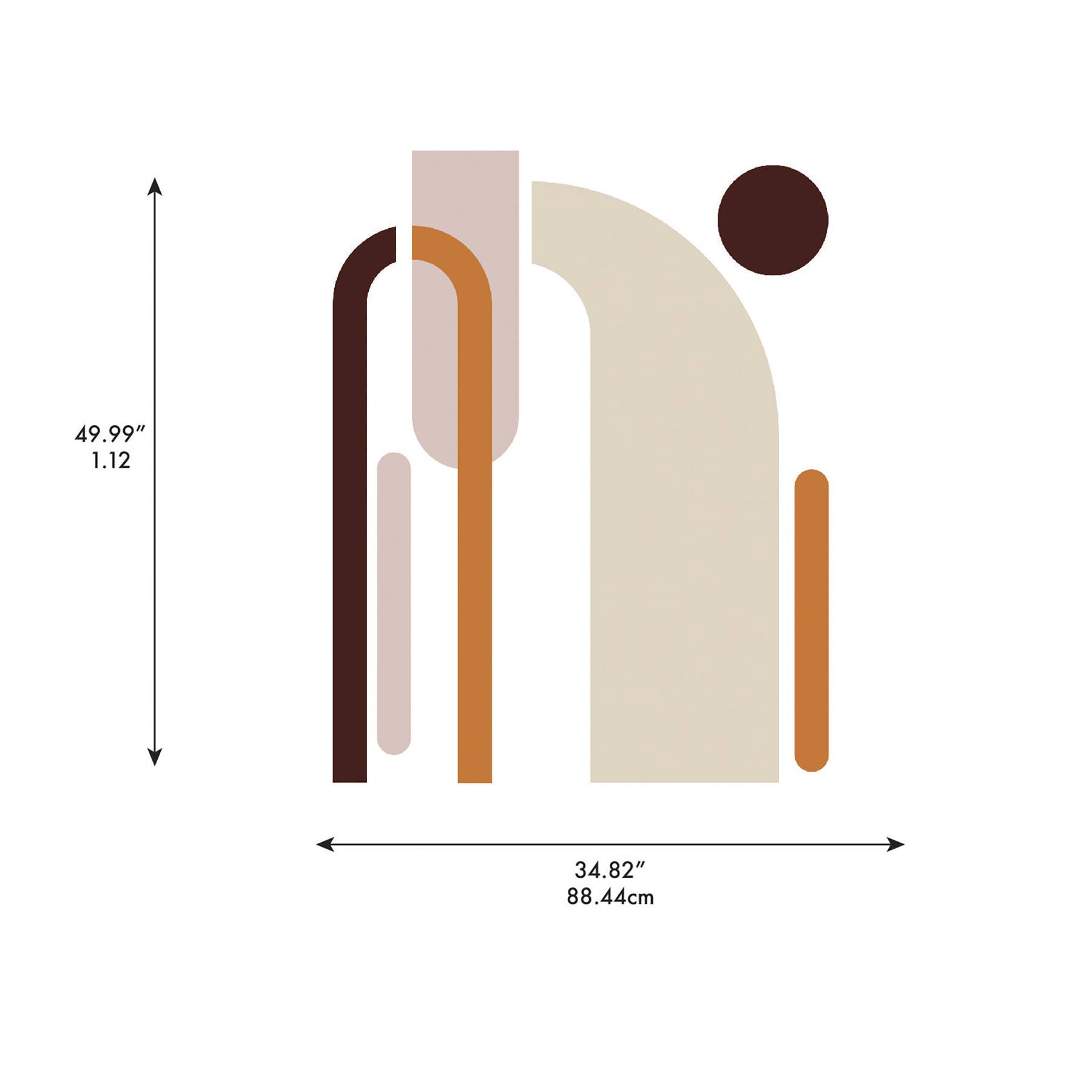 WallPops Very Gay Paint Arch Support Modular Mural Peel & Stick Wall Decals