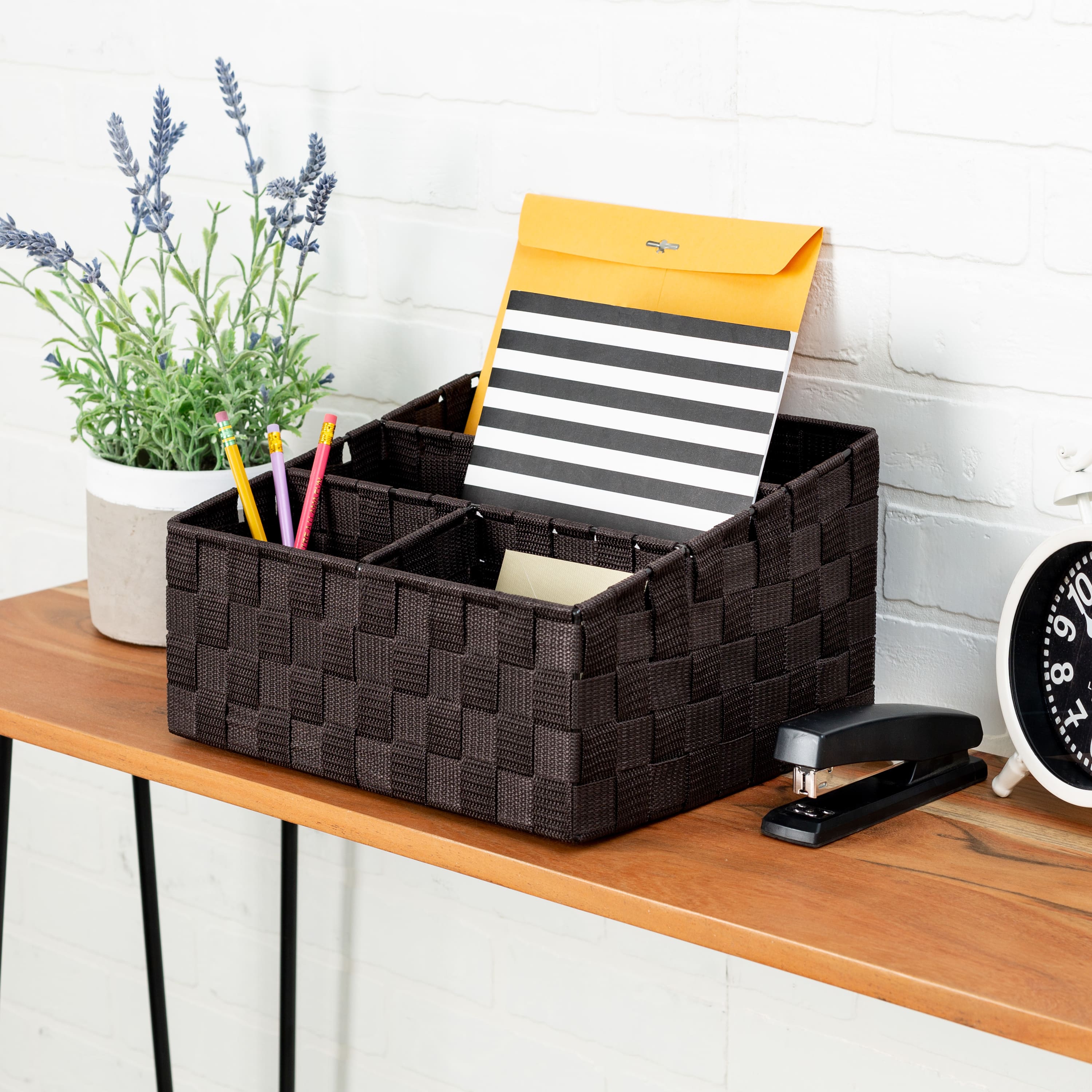 Honey Can Do Mail &#x26; File Desk Organizer