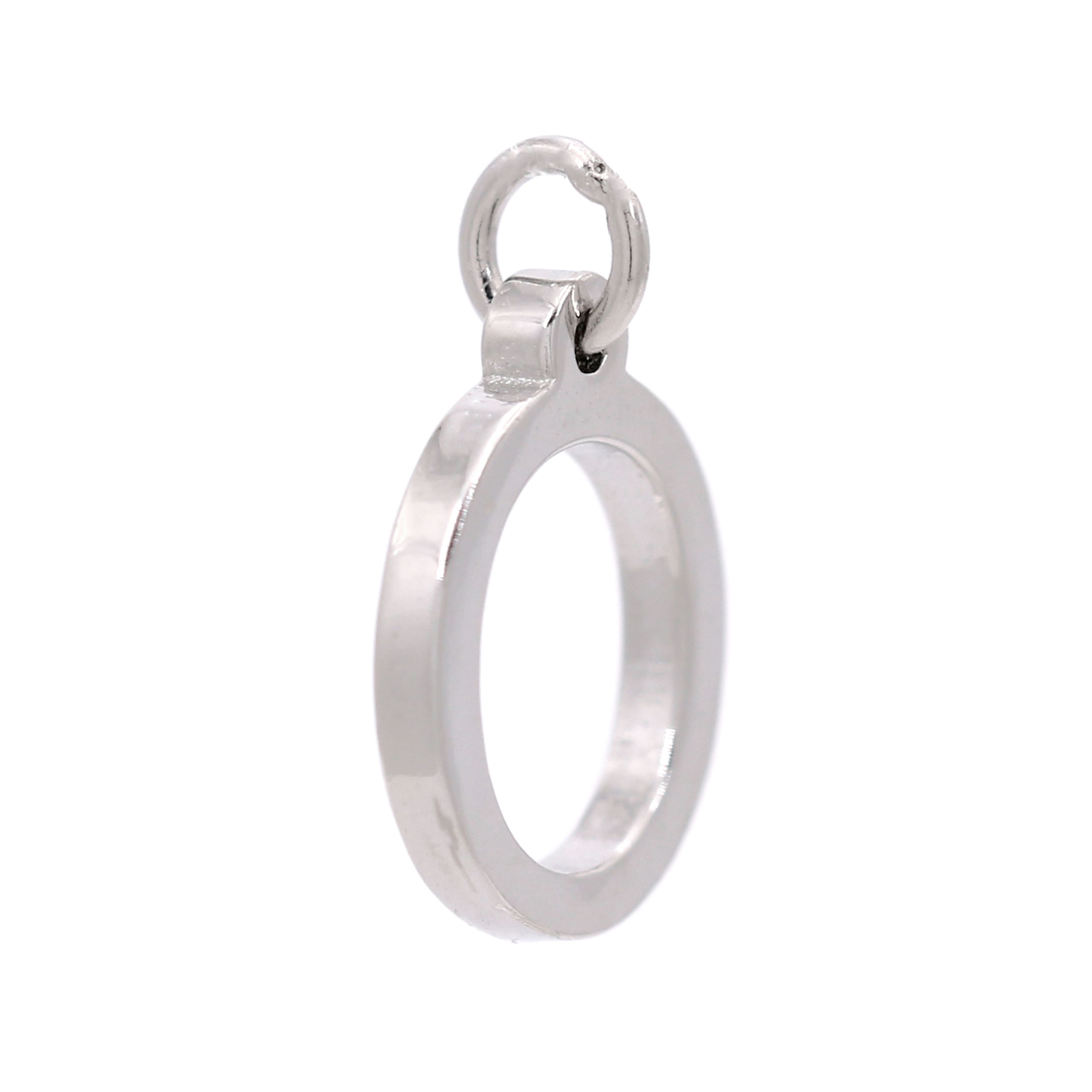 12 Pack: Sterling Silver Alphabet Charm by Bead Landing&#x2122;