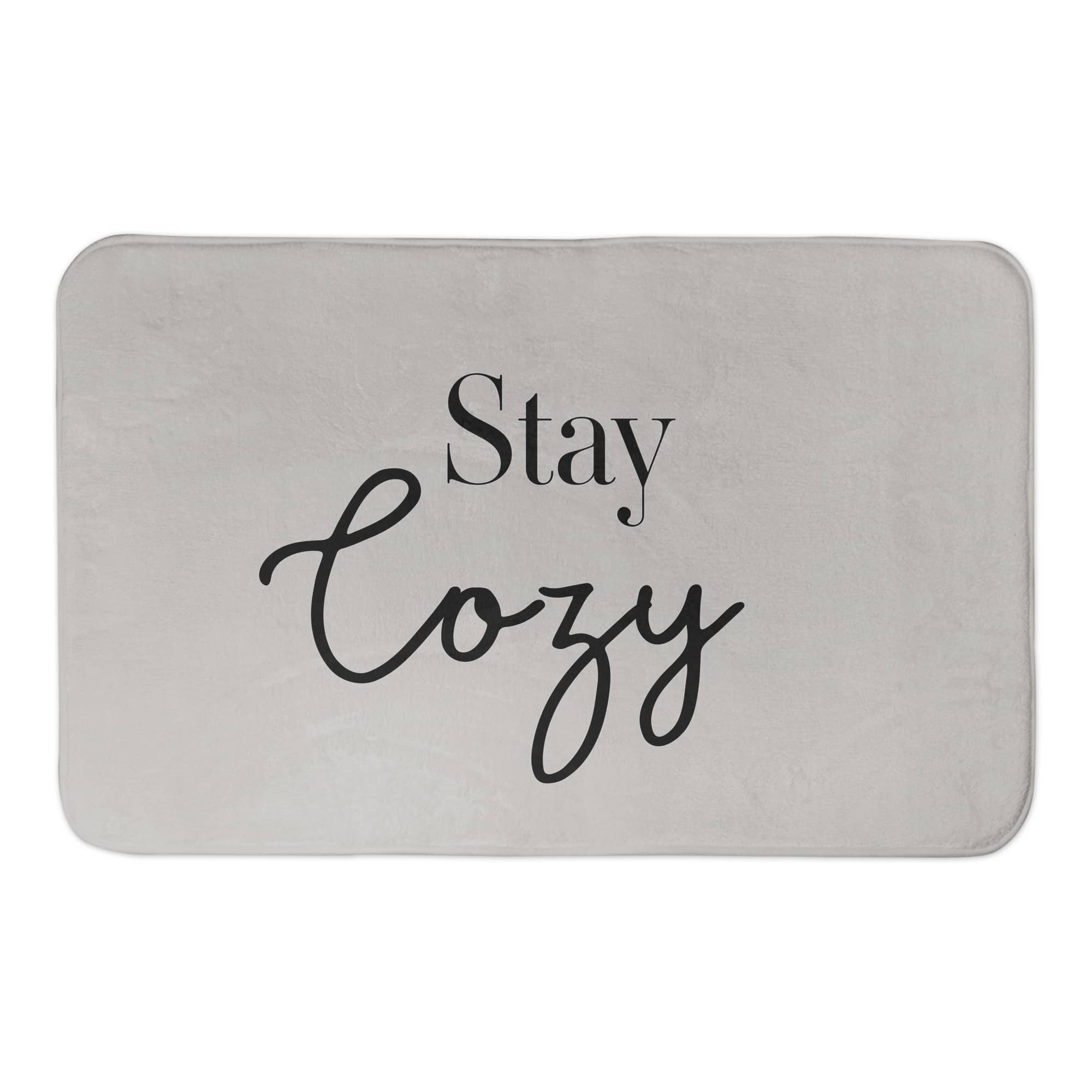 Designs Direct Stay Cozy Bath Mat, 34" x 21"