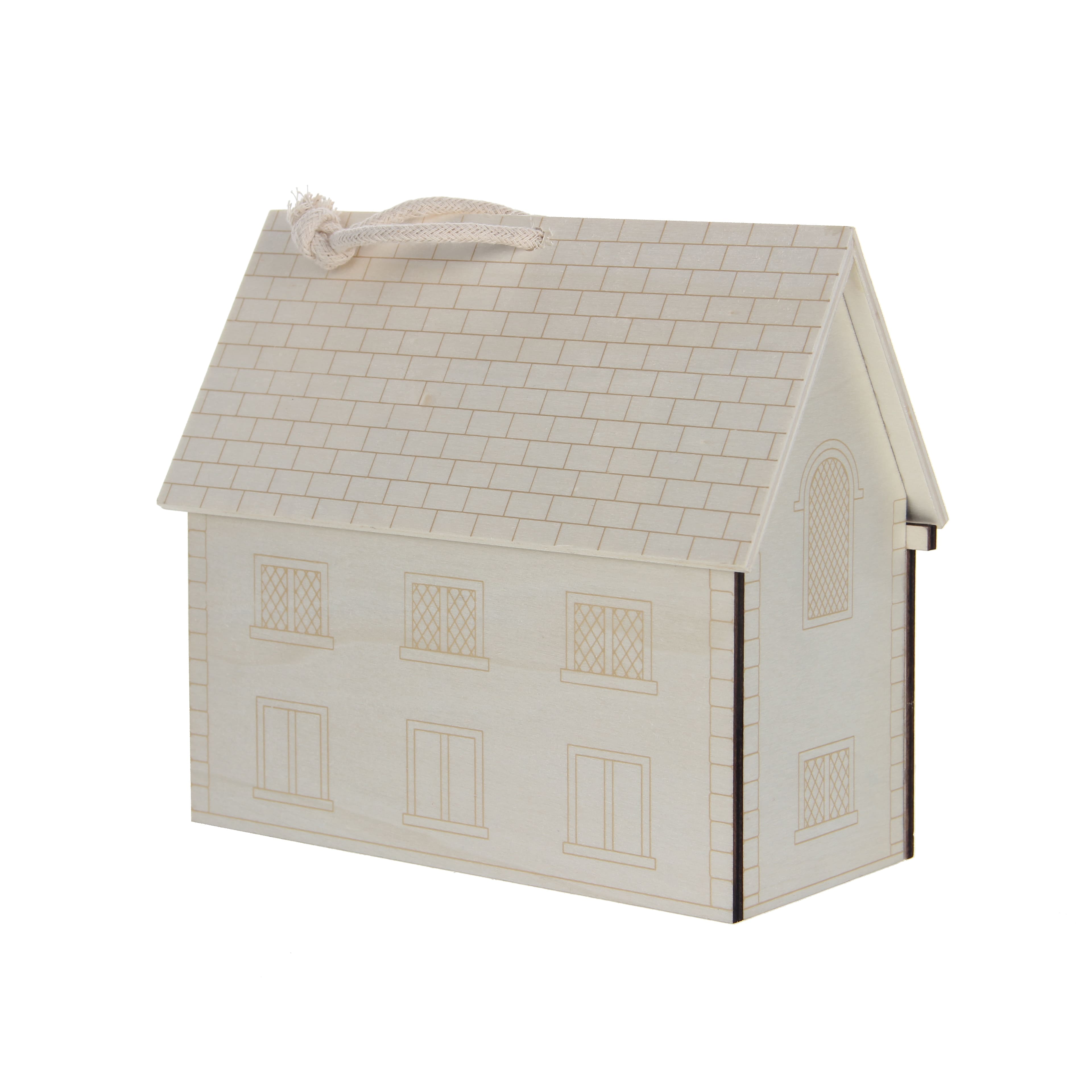 9&#x22; 2-Story New Plywood Birdhouse by Make Market&#xAE;