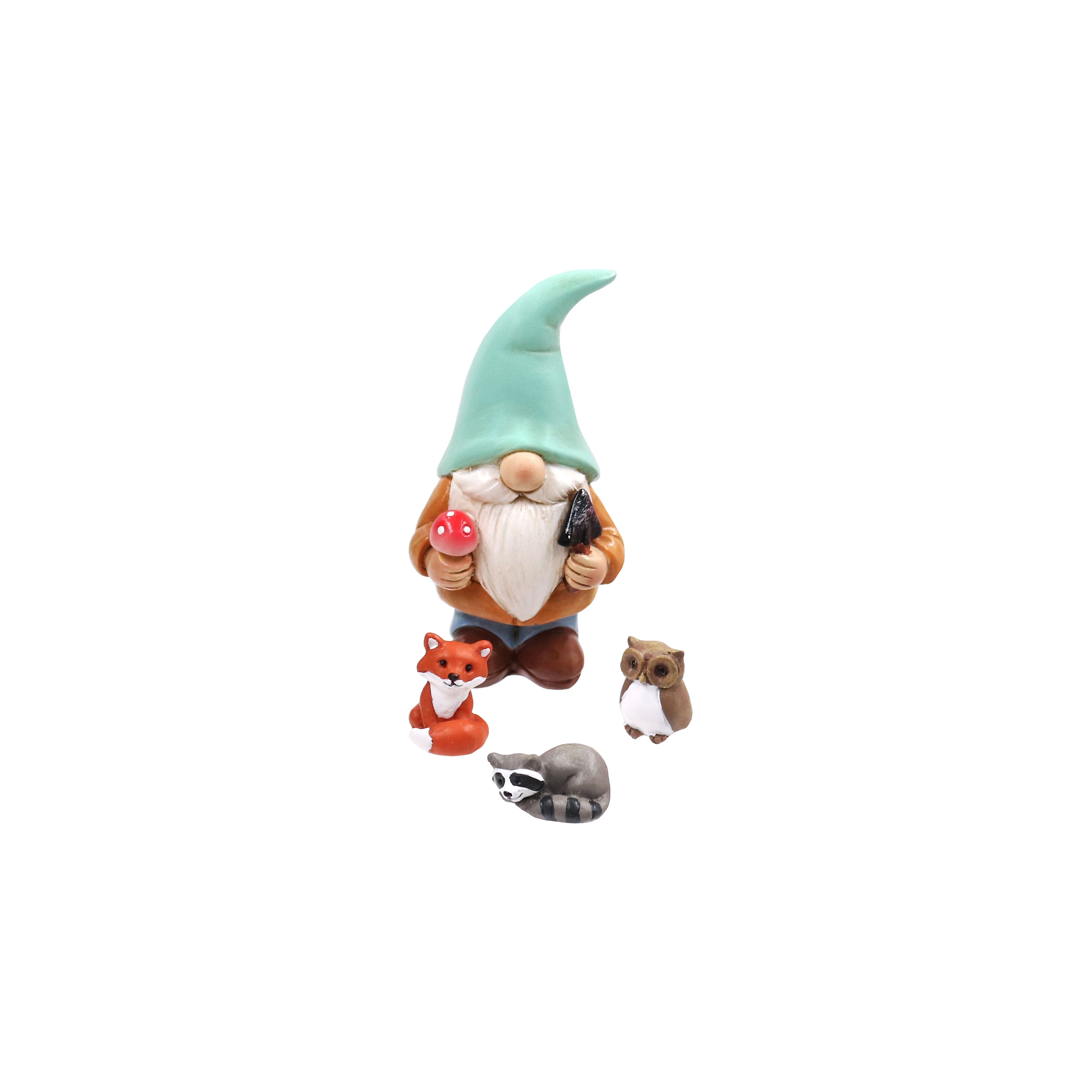 Mini Gnome with Garden Tool Decoration by Ashland&#xAE;