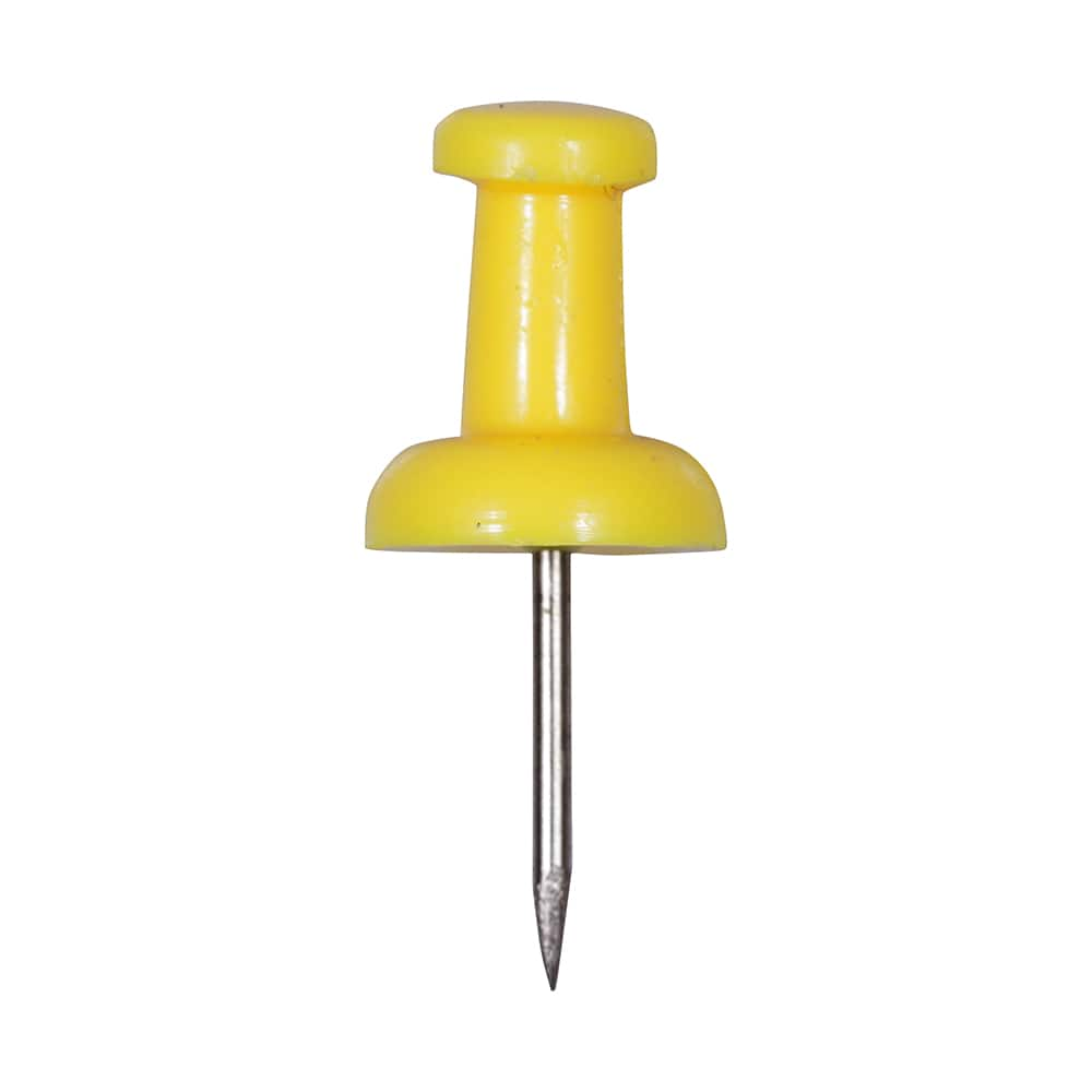 JAM Paper Colorful Standard Push Pins, 100ct.