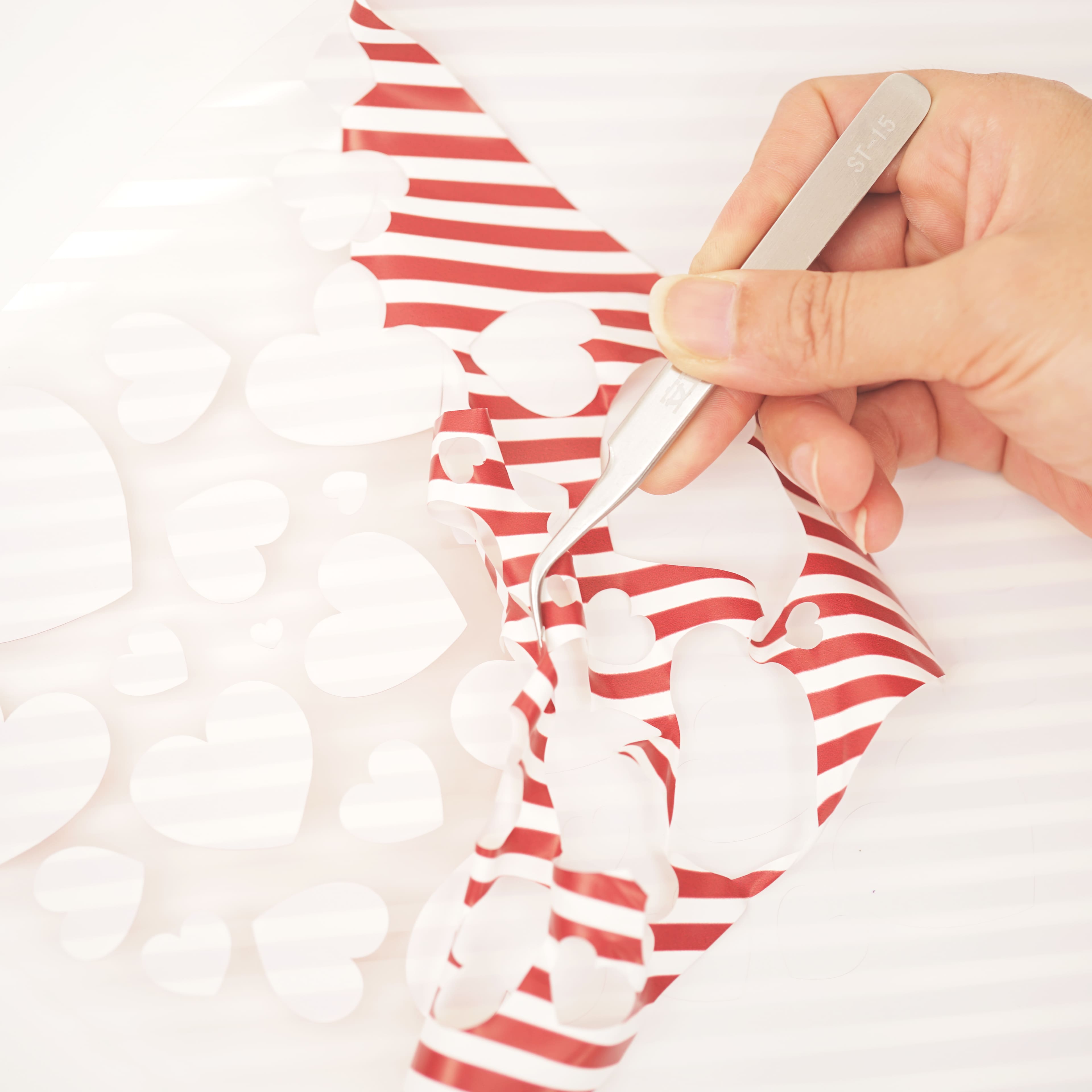 Candy Stripe Heat Transfer Vinyl by Make Market&#xAE;