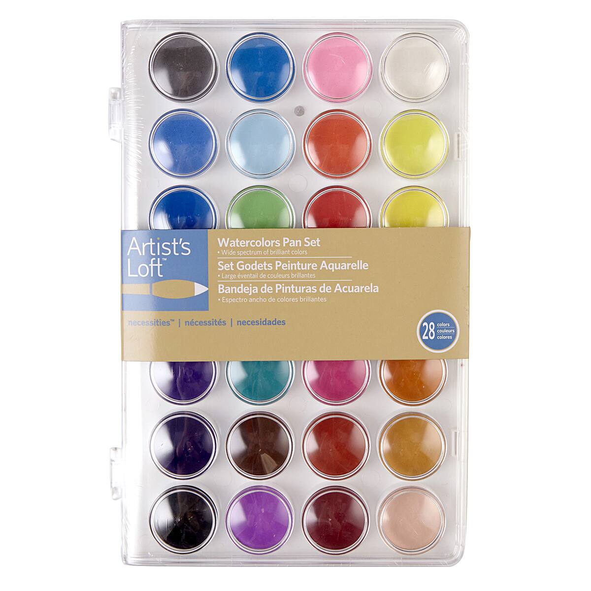 9 Pack: Watercolor Pan Set by Artist's Loft® Necessities™