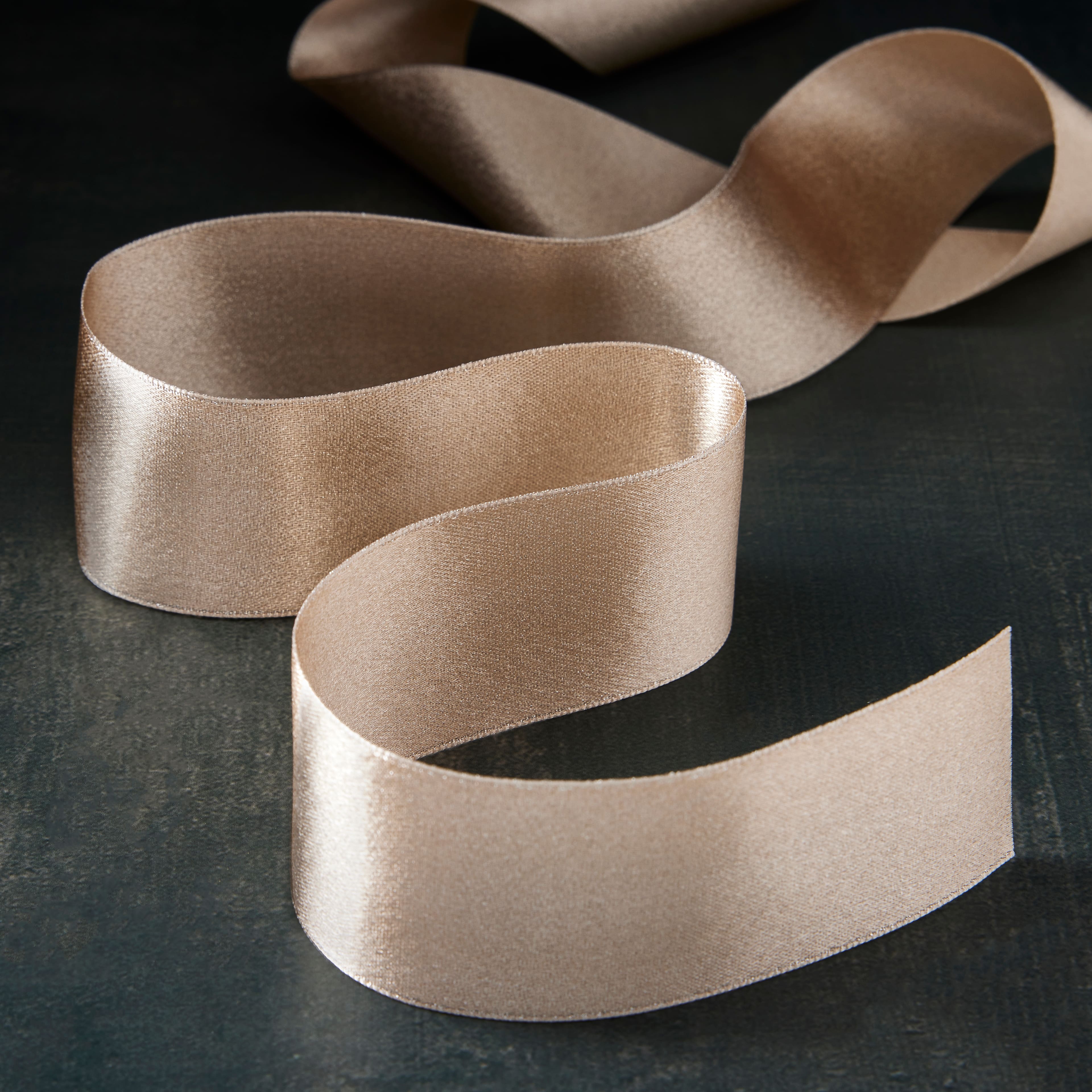 12 Pack: 1.5" x 3yd. Metallic Satin Ribbon by Celebrate It®