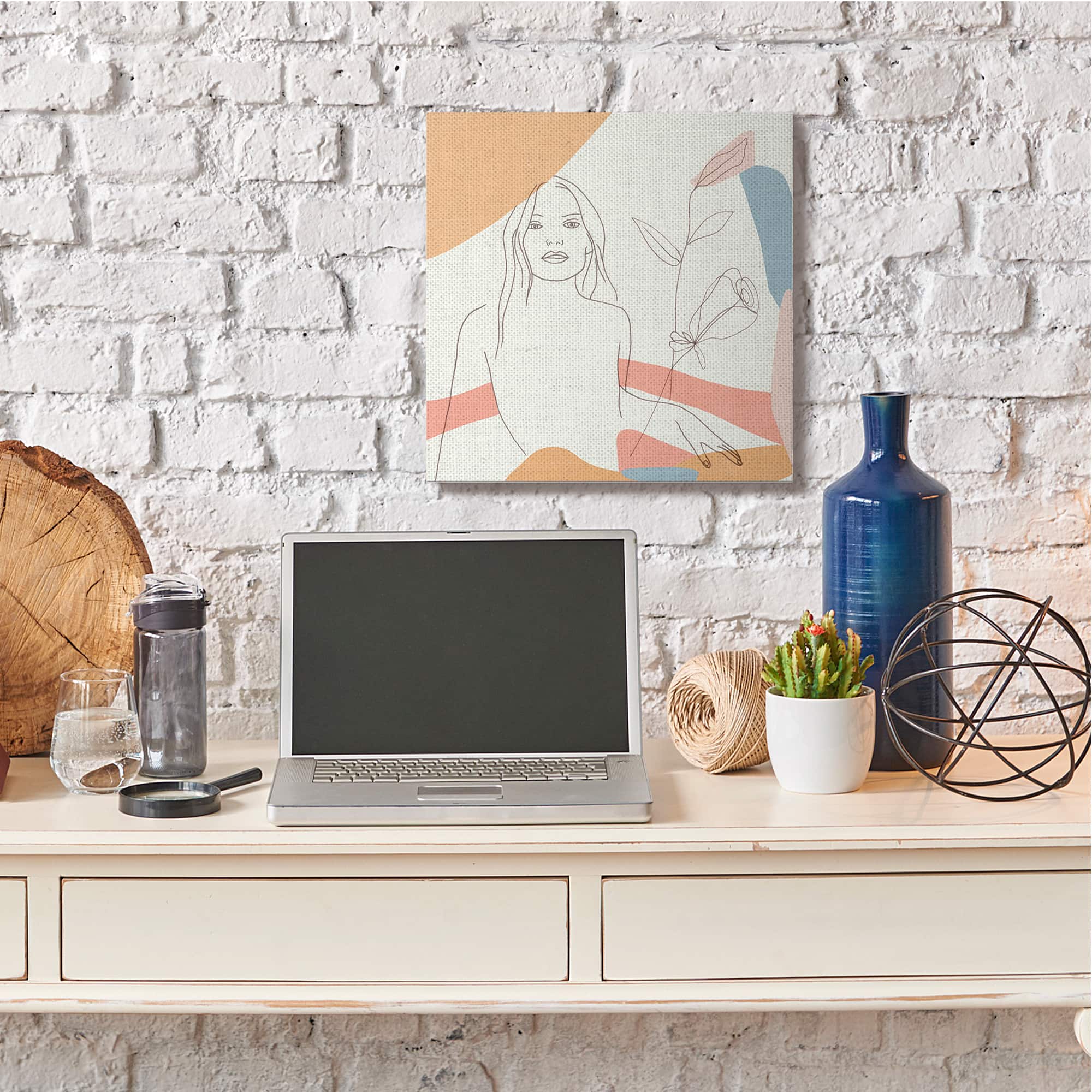 Stupell Industries Female Figure Study Canvas Wall Art