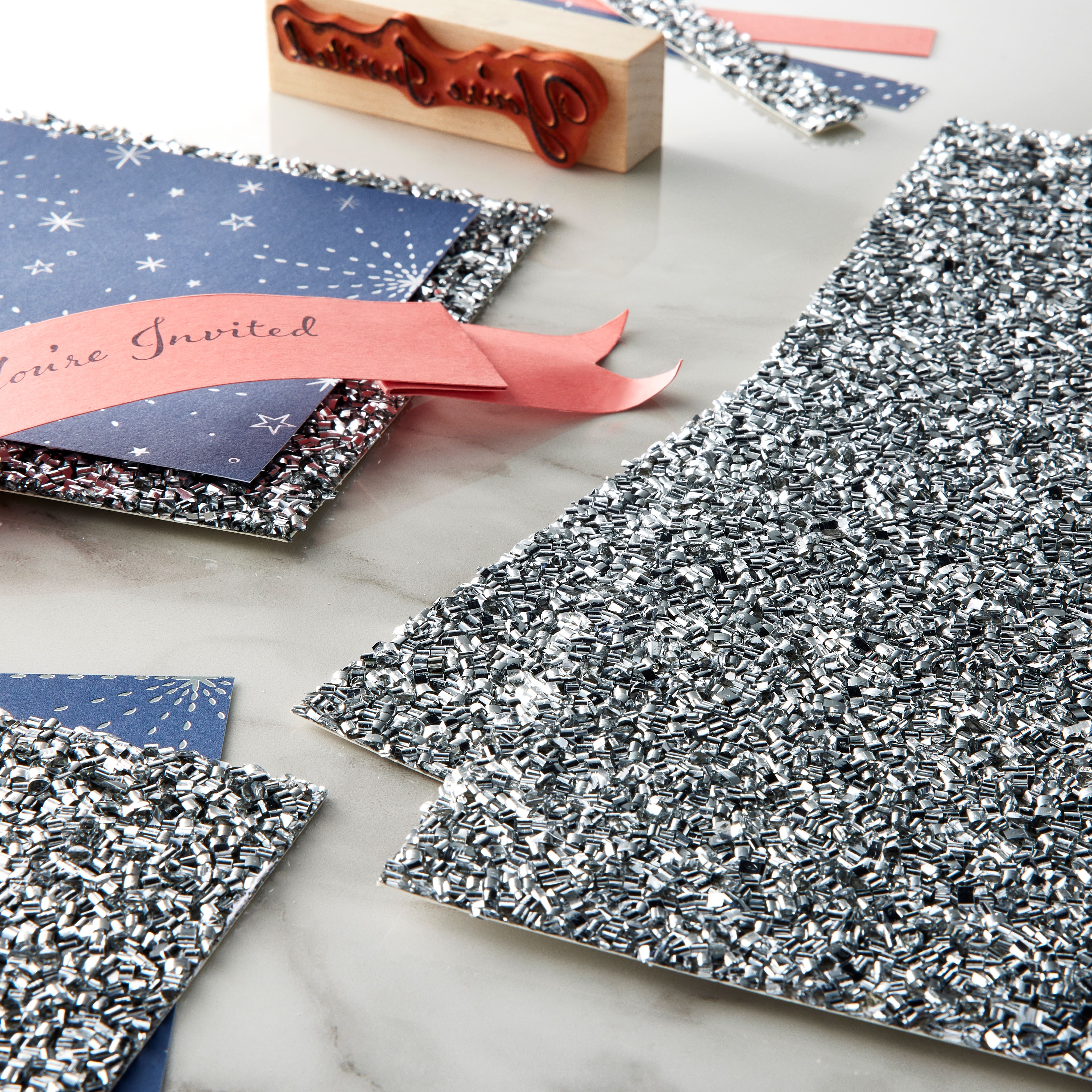 Beaded Glitter Paper by Recollections&#x2122;, 12&#x22; x 12&#x22;