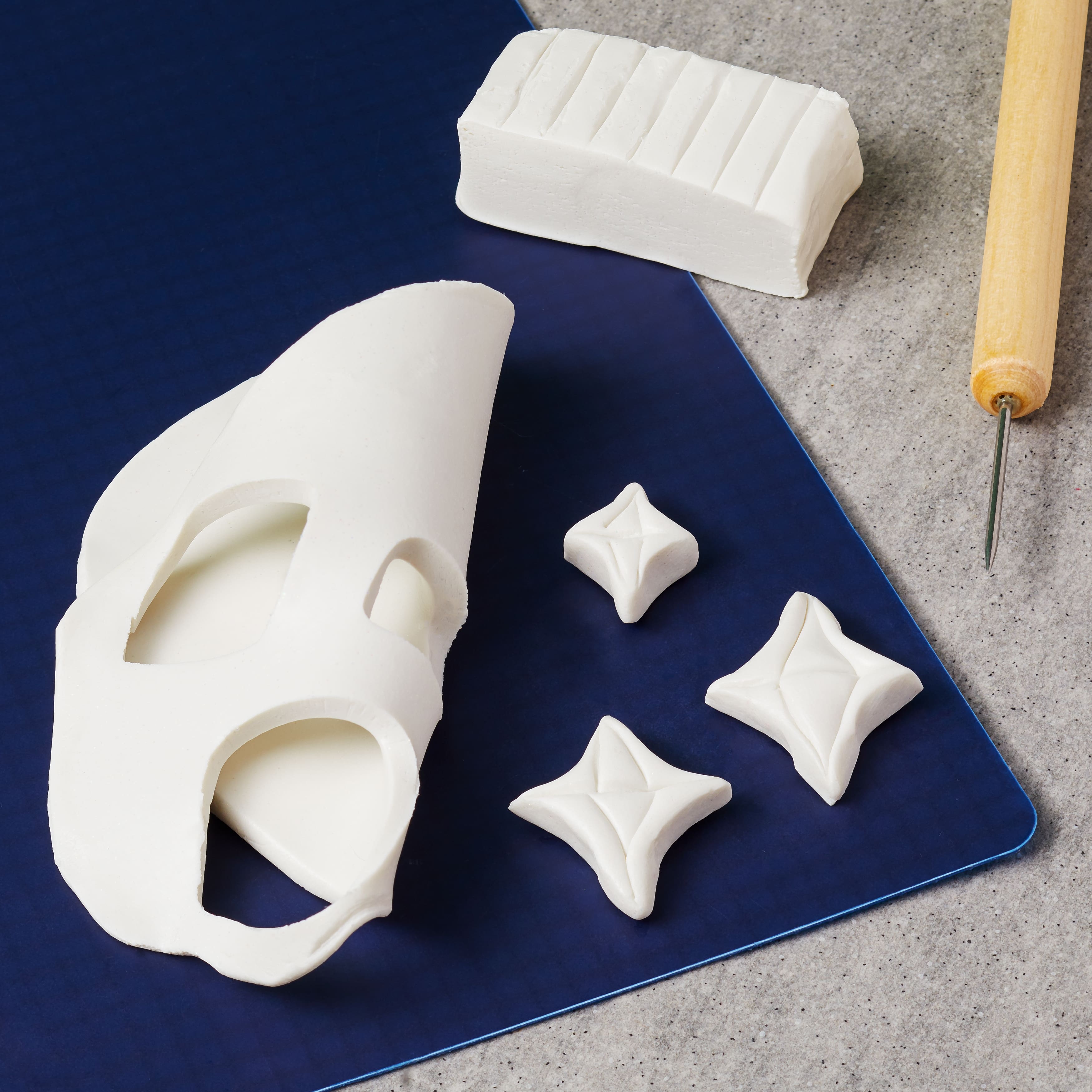 10 Pack: White Glitter Oven Bake Clay Effects by Craft Smart®