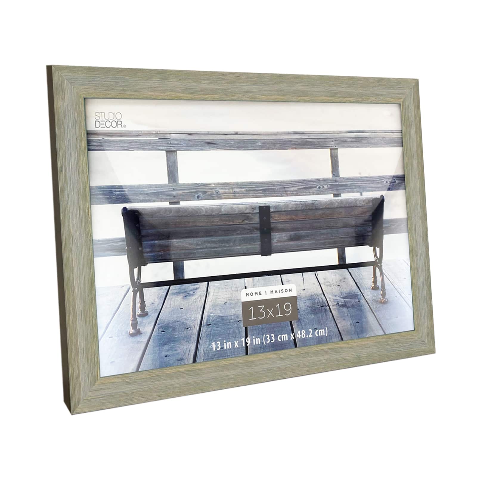 Home Distressed Grey Barnwood Frame by Studio Décor®