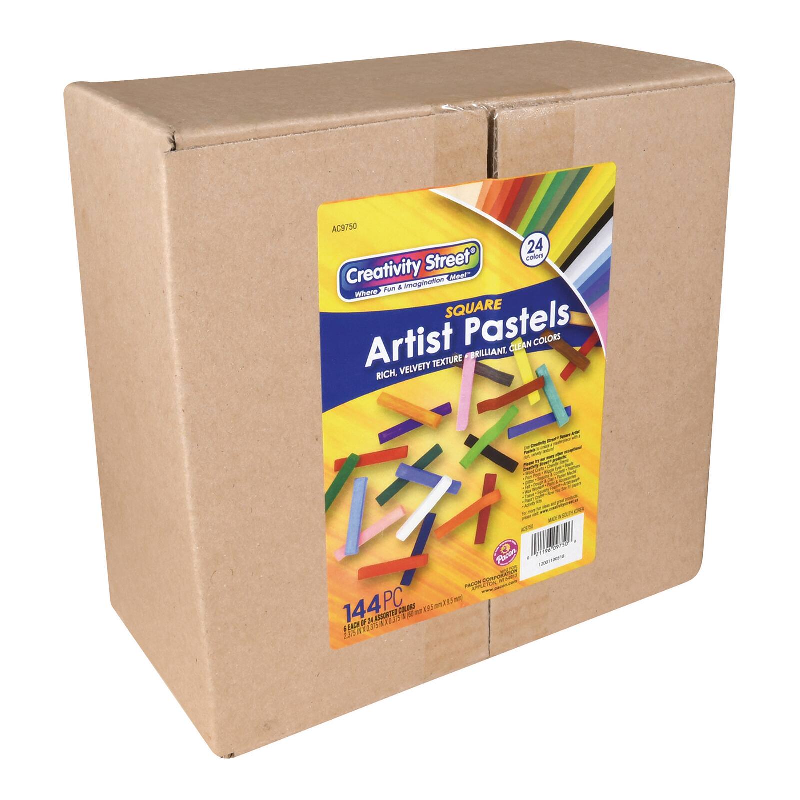 Creativity Street® 144 Piece Square Artist Pastels