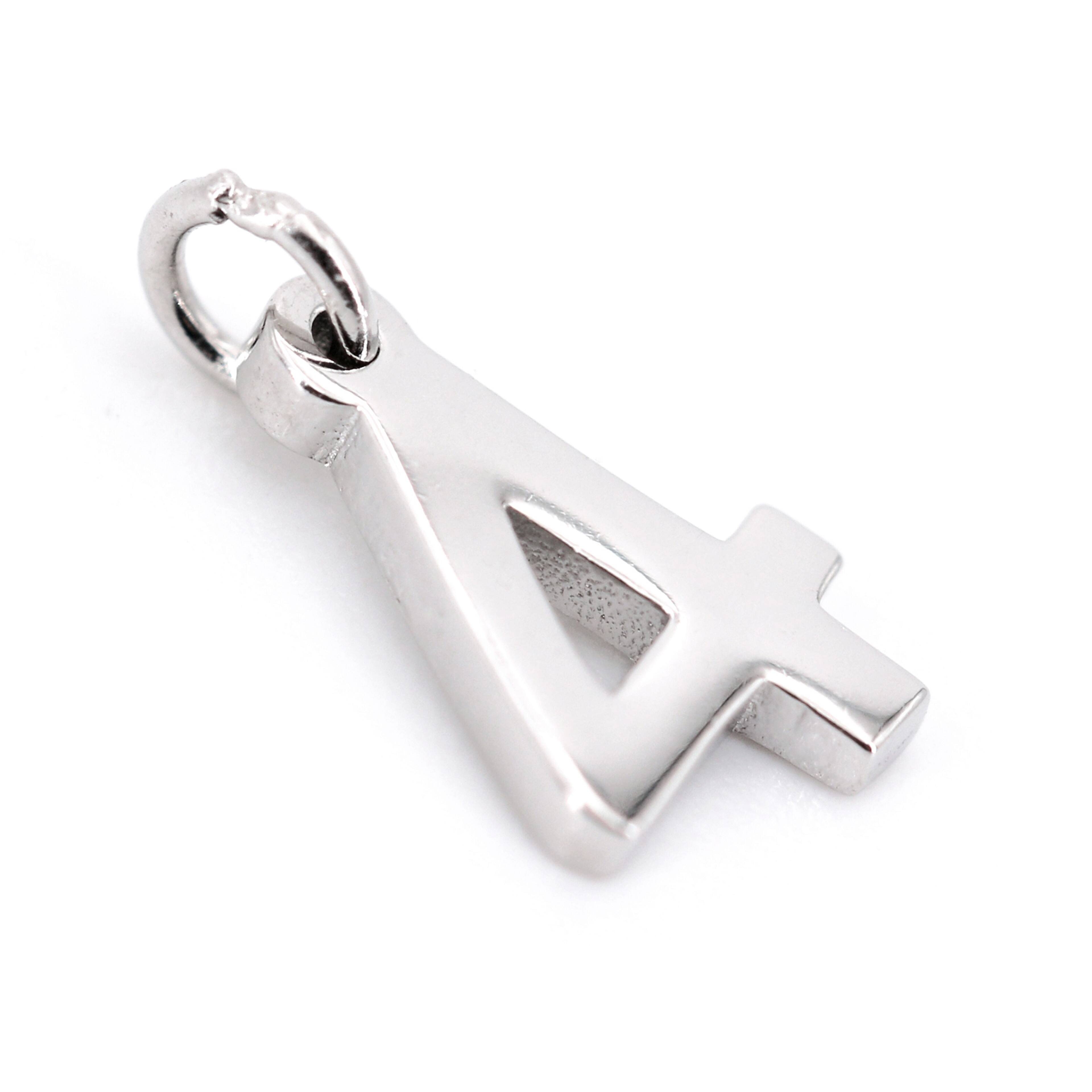 Sterling Silver Number Charm by Bead Landing&#x2122;