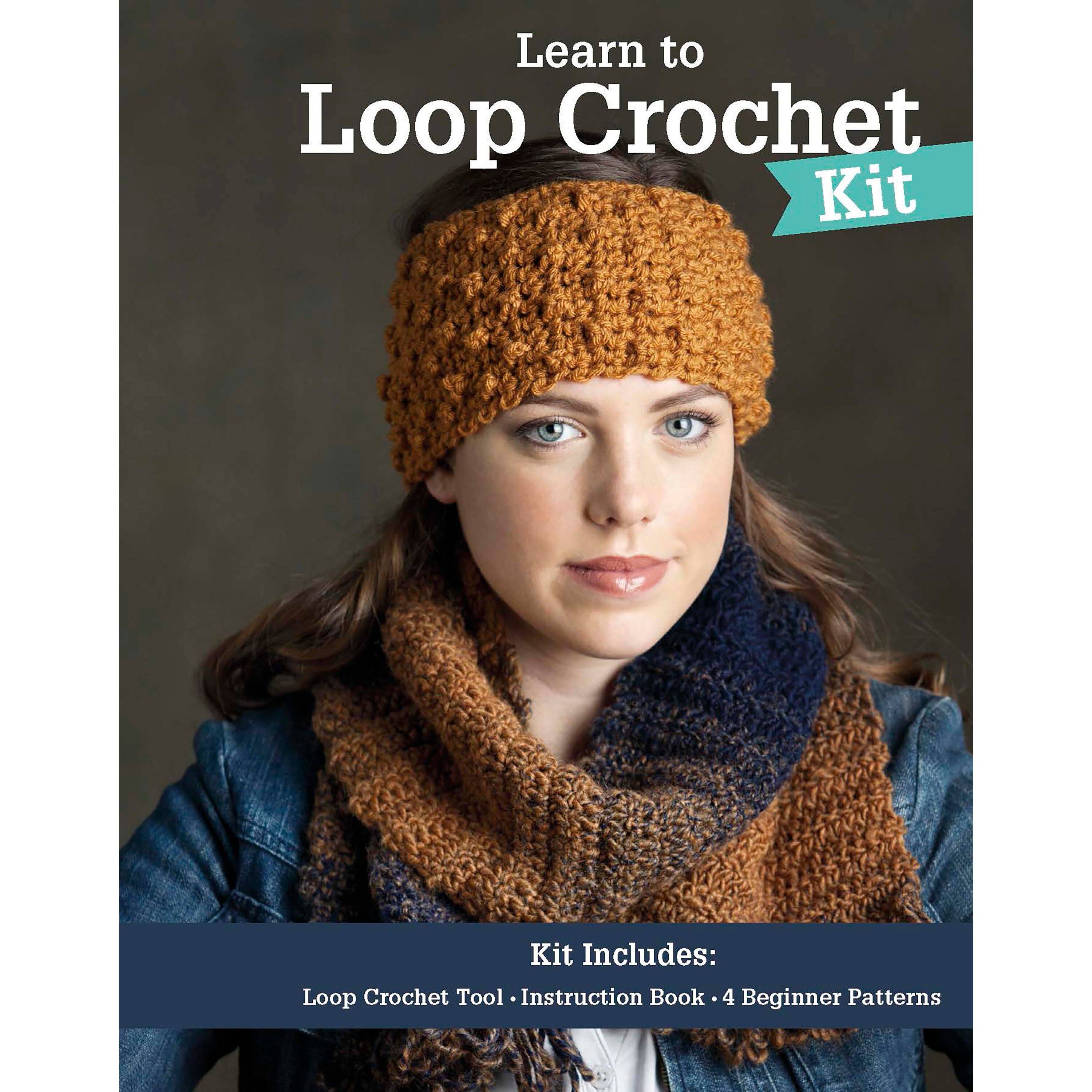 Leisure Arts&#xAE; Learn to Loop Crochet Book Kit