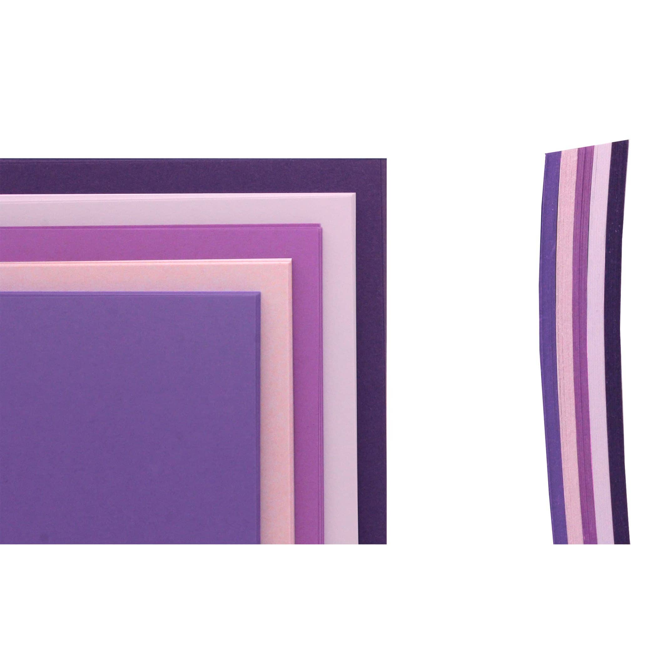 PA Paper&#x2122; Accents Purples Stash Pack 8.5&#x22; x 11&#x22; Cardstock, 40 sheets