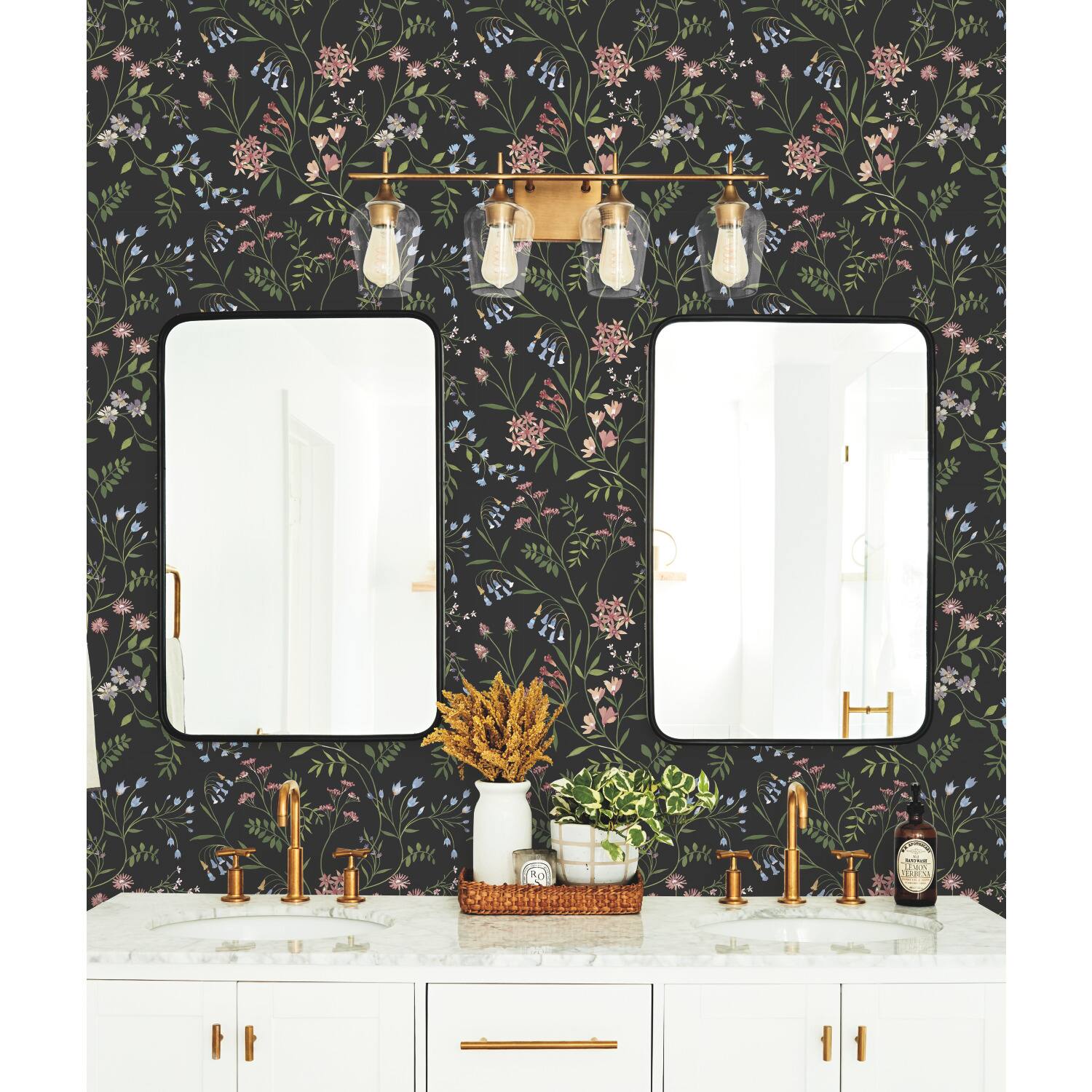 RoomMates Meadow Mix Peel &#x26; Stick Wallpaper