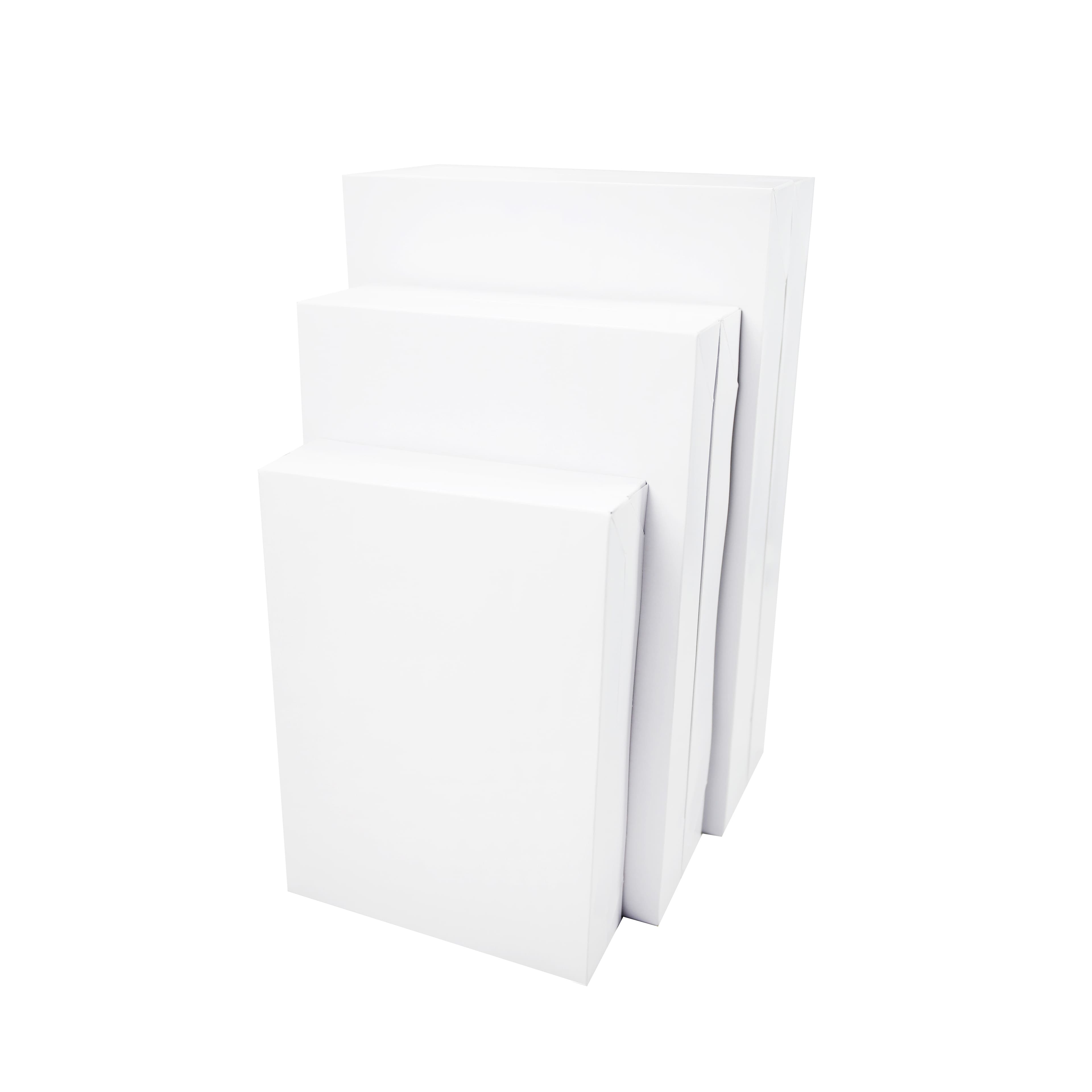 White Folded Gift Boxes Set by Celebrate It™