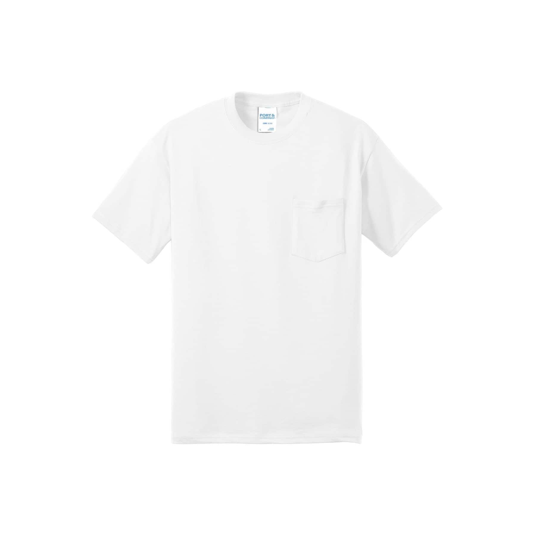 Port & Company® Core Blend Pocket T-Shirt