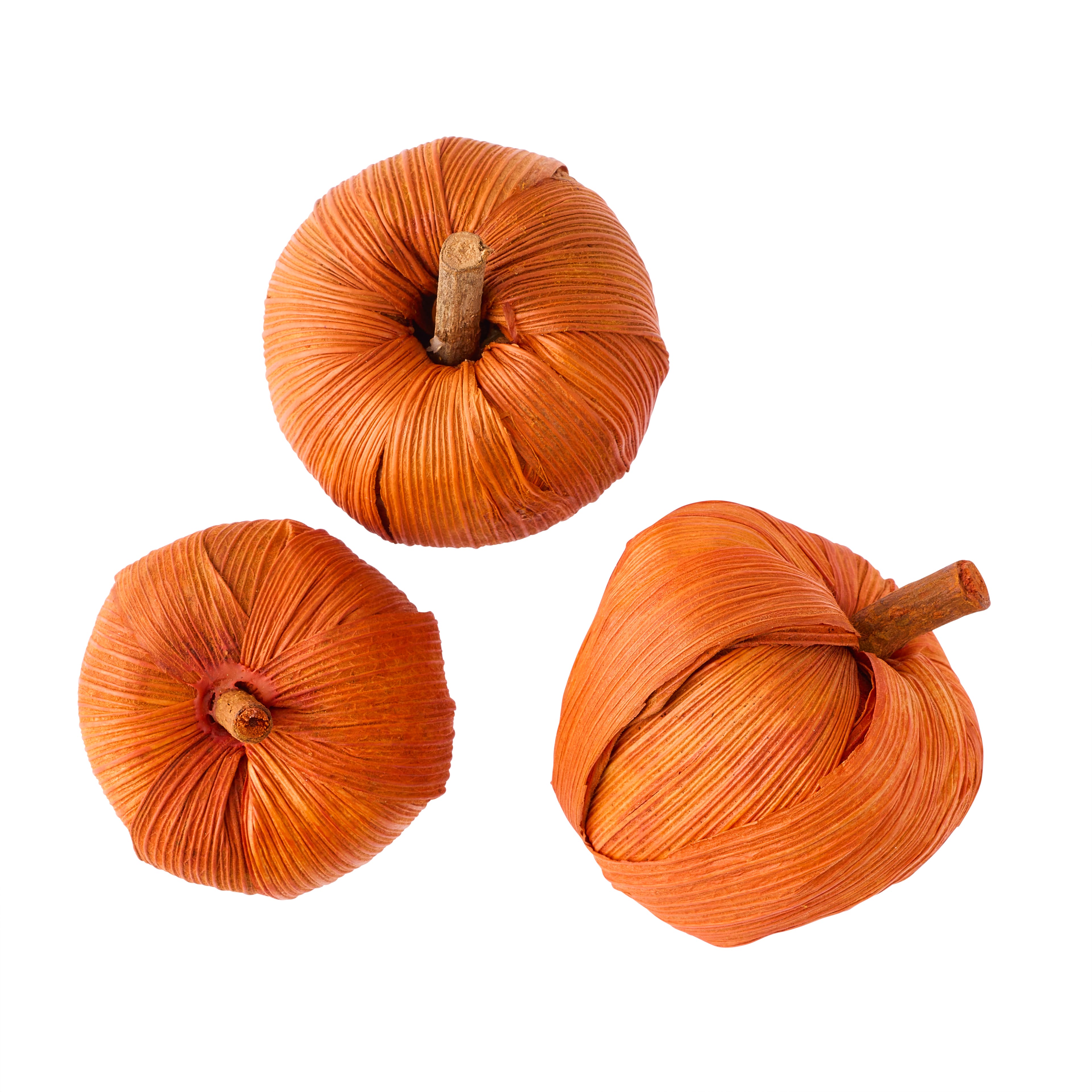 Orange Decorative Pumpkins by Ashland&#xAE;, 3ct.
