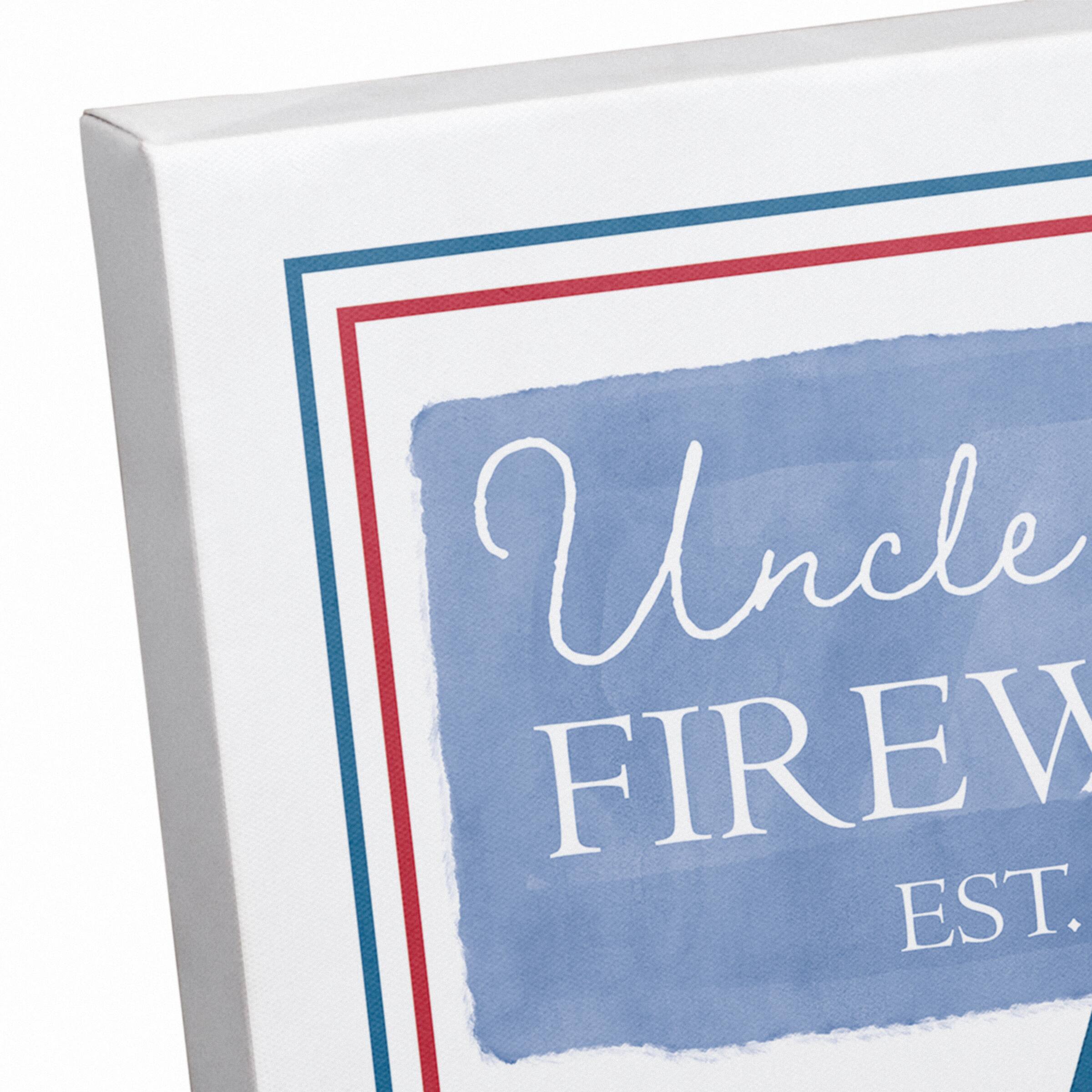 Uncle Sam&#x27;s Fireworks Canvas Wall Art