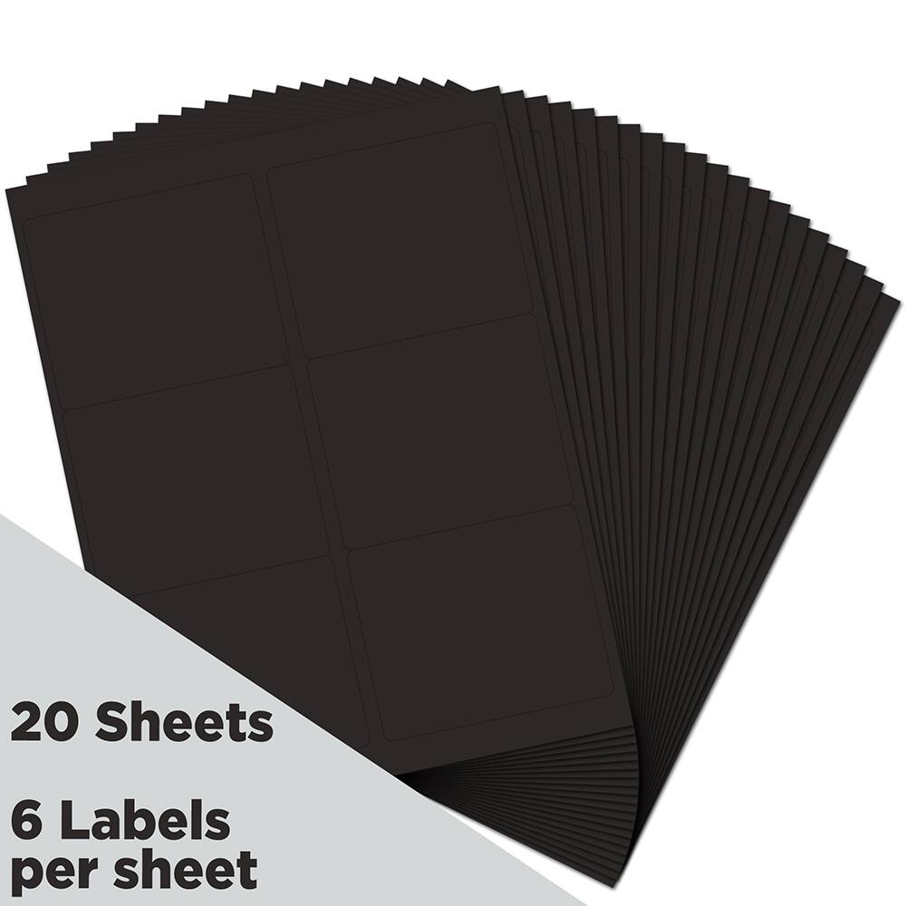 JAM Paper Adhesive Shipping Labels, 3.33&#x22; x 4&#x22;
