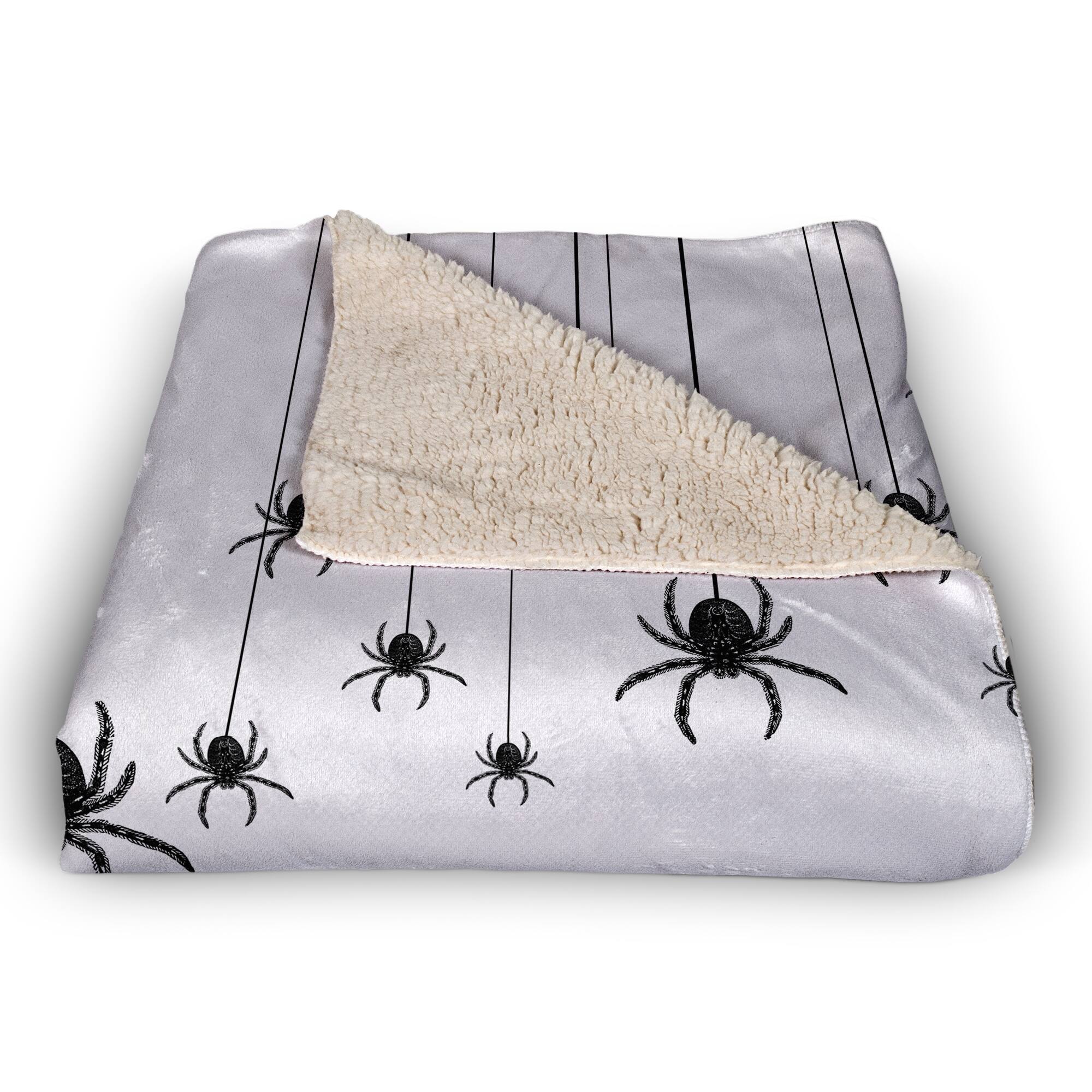 Foolish Mortals Fleece Throw