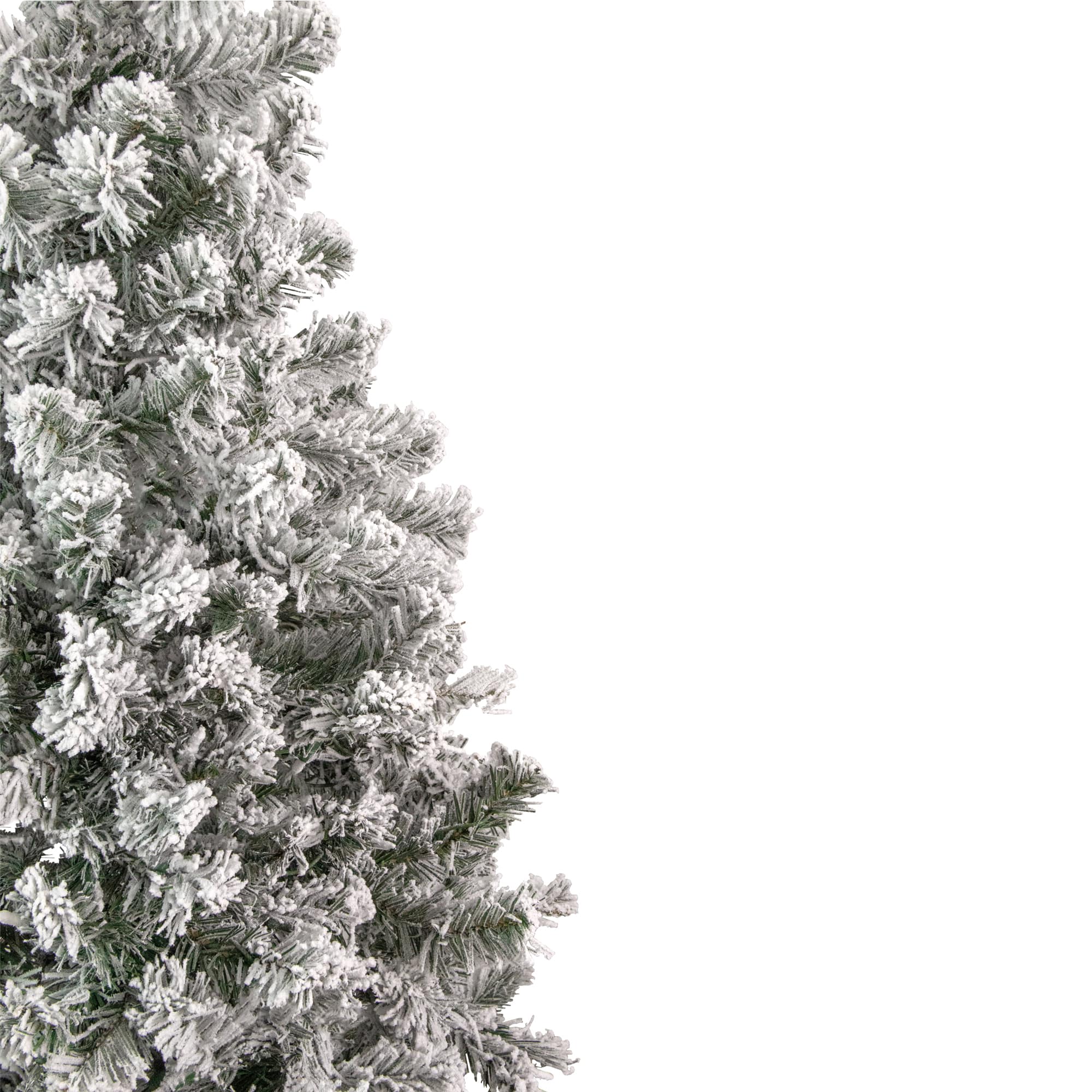 6.5ft. Unlit Heavily Flocked Madison Pine Artificial Christmas Tree