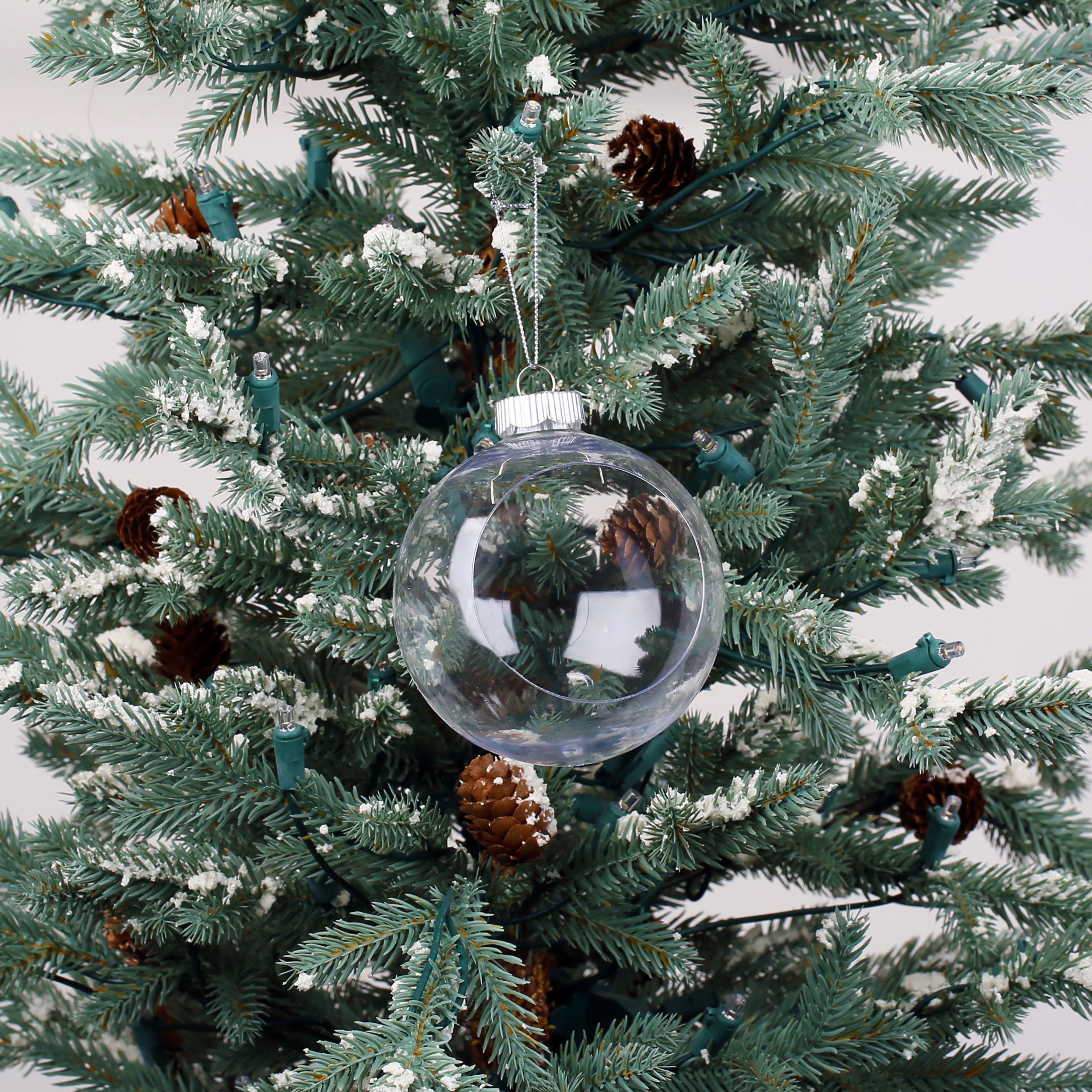 4&#x22; DIY Open Ball Plastic Ornament by Make Market&#xAE;