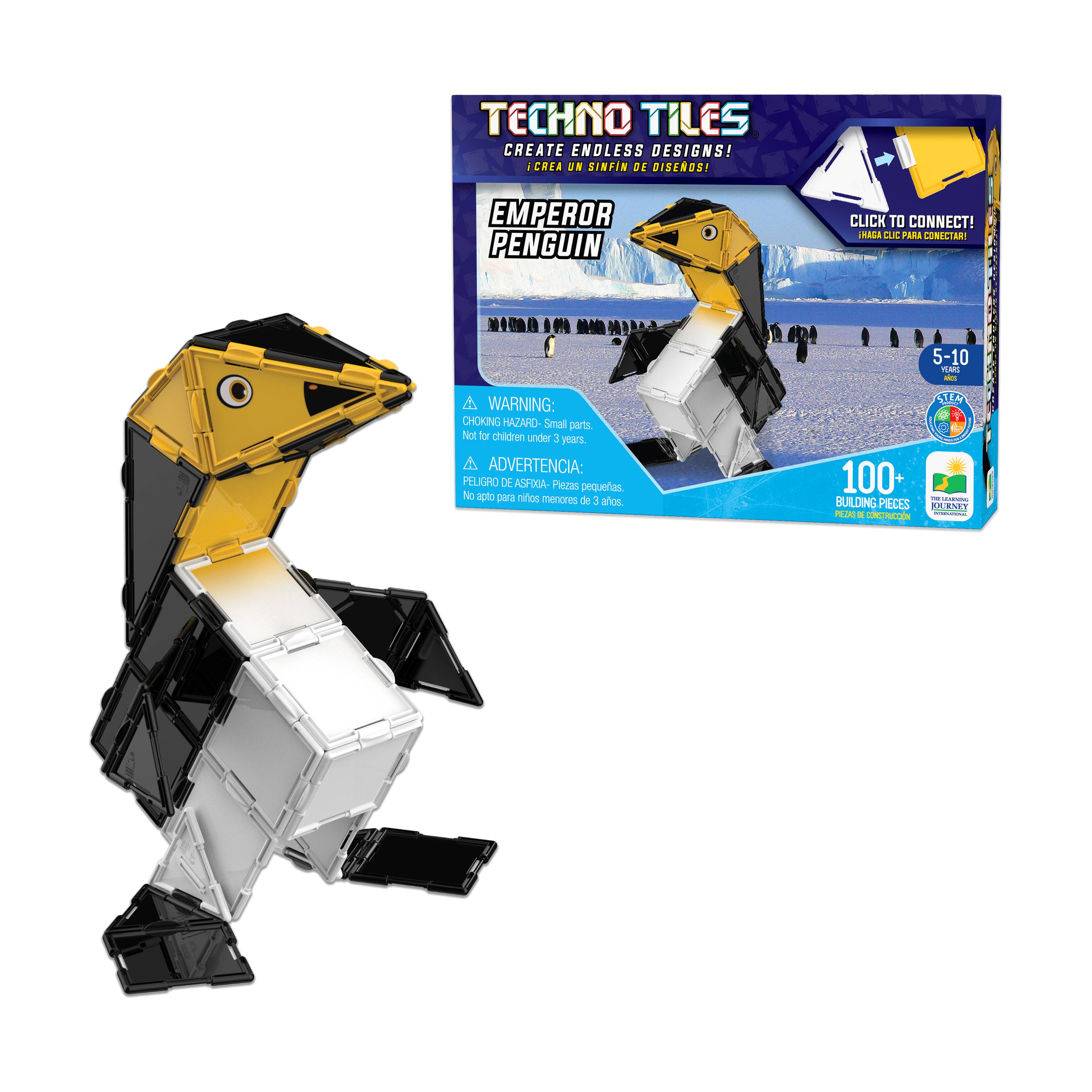 Techno Tiles - Emperor Penguin: 100+ Pcs