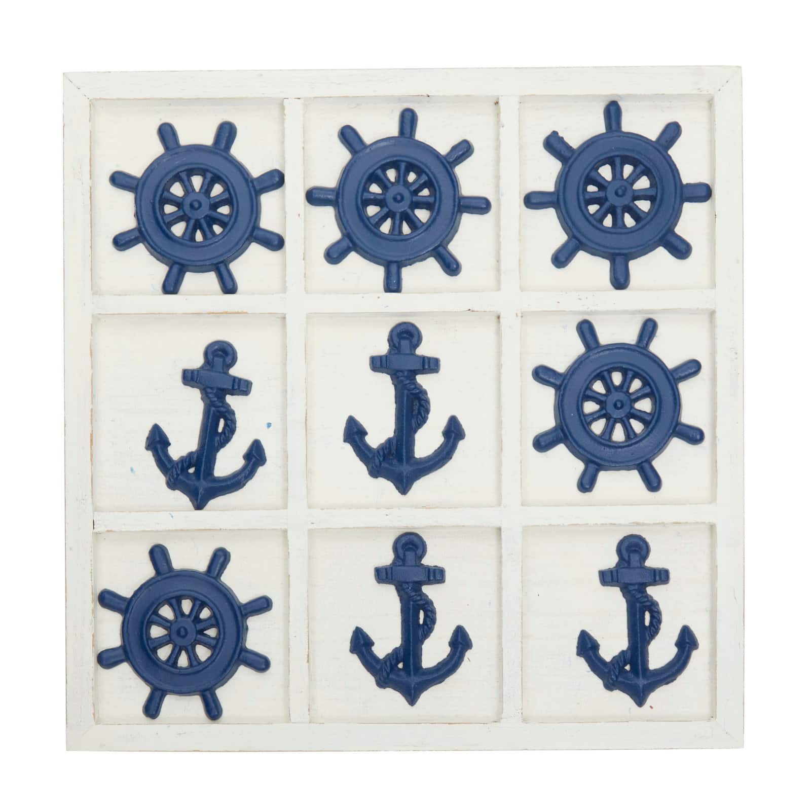 Blue Iron Nautical Game Set 1" x 14" x 14"