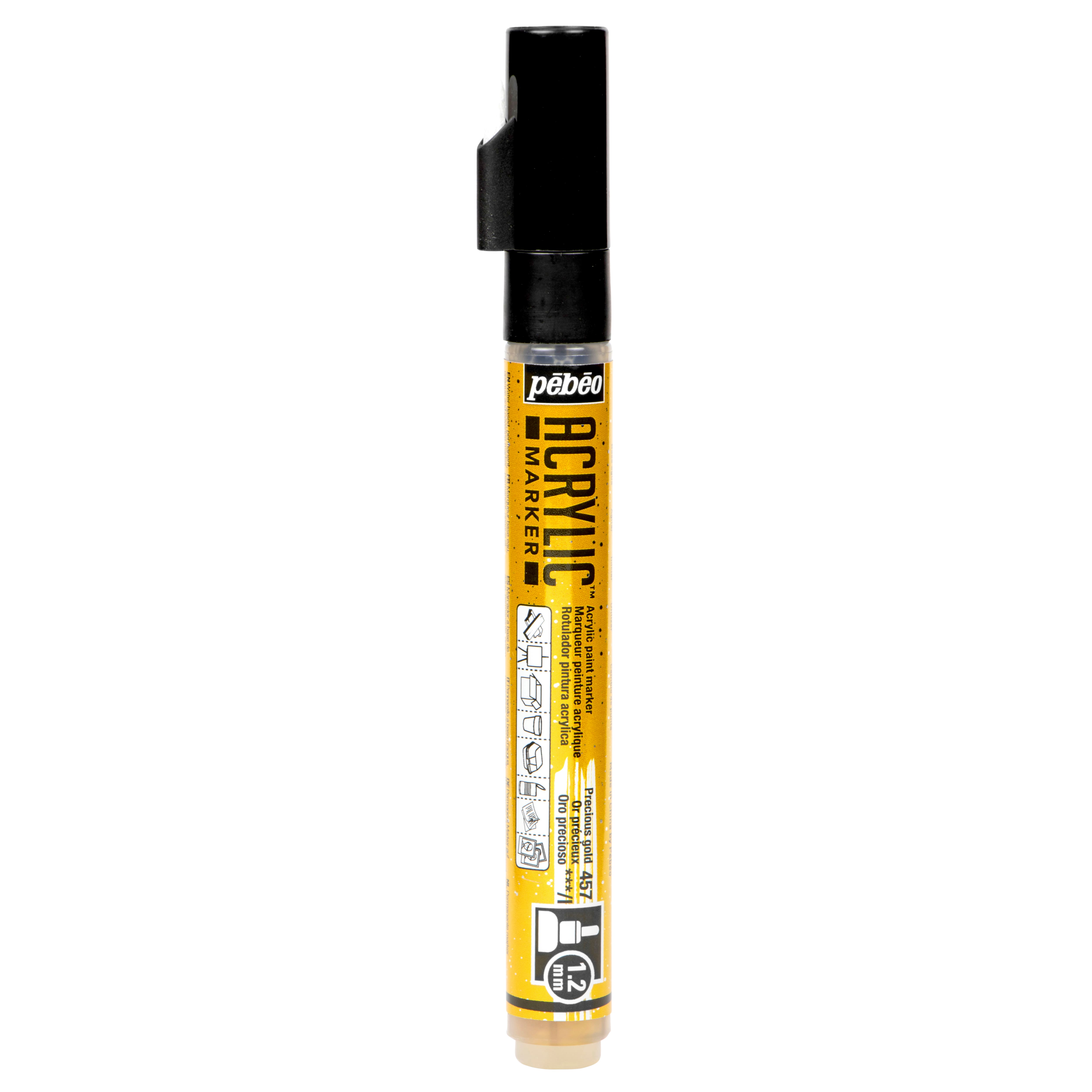 P&#xE9;b&#xE9;o 1.2mm Acrylic&#x2122; Metallic Marker Set, 5ct.