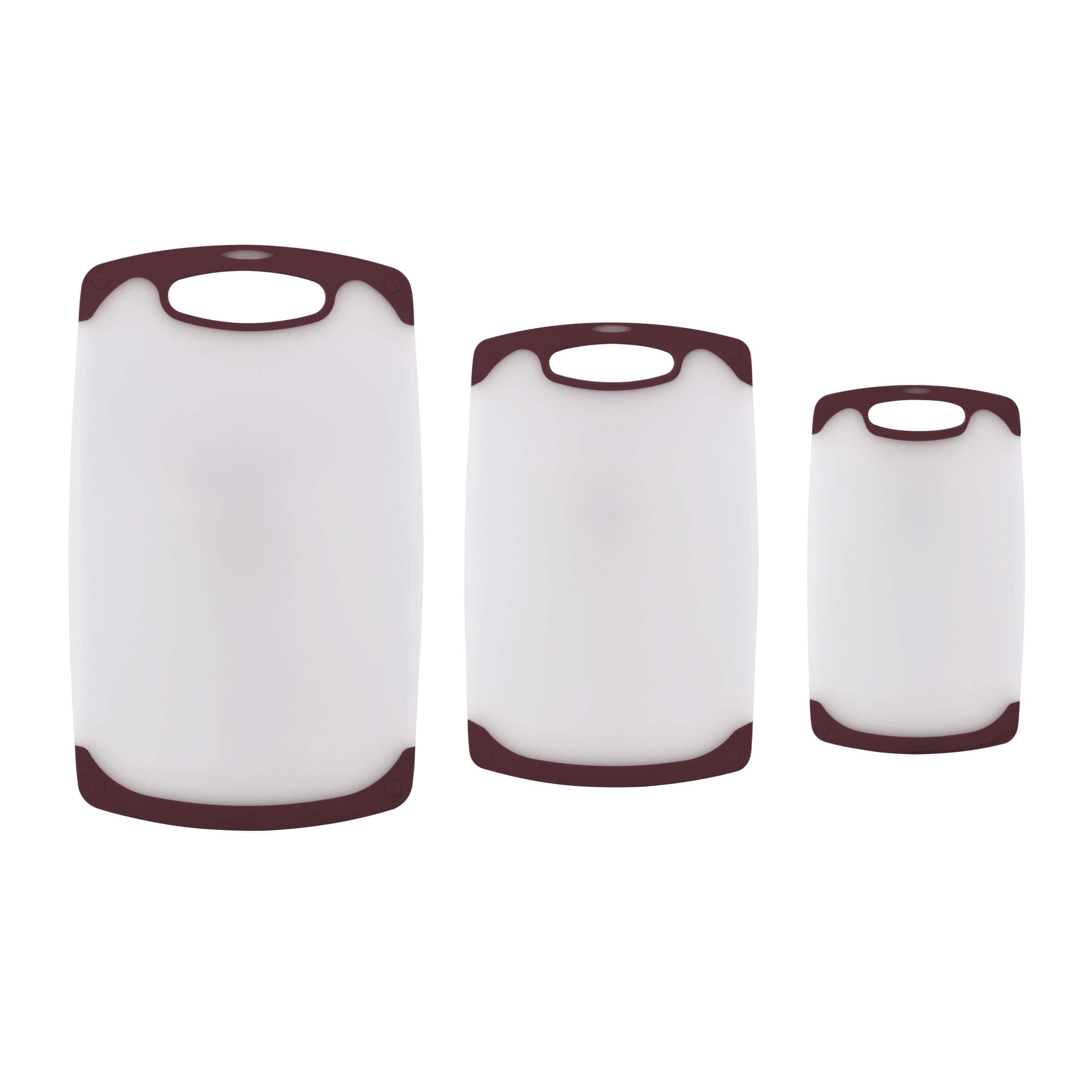 Farberware Non-Slip Plastic Cutting Board Set