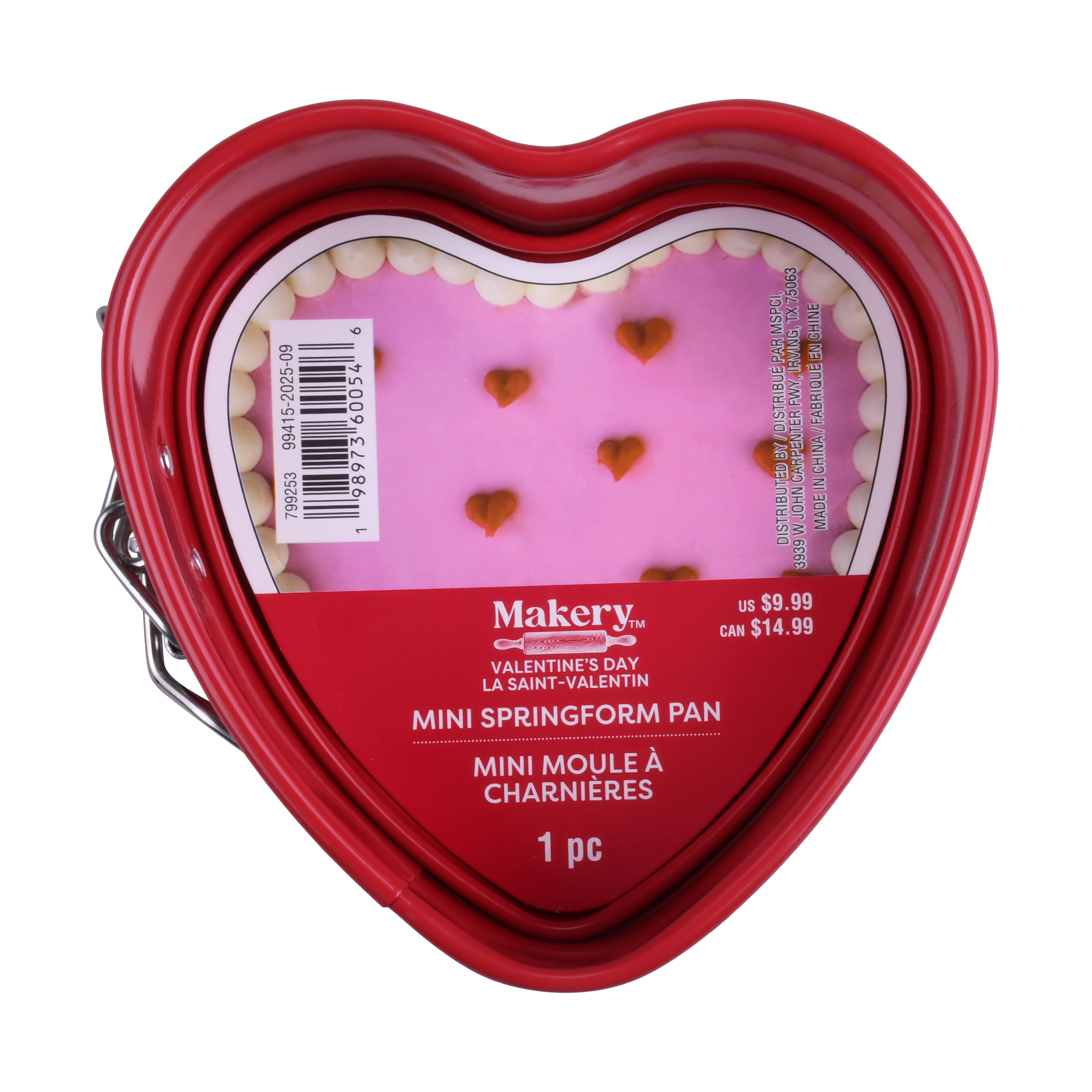 Mini Heart Springform Pan by Makery™