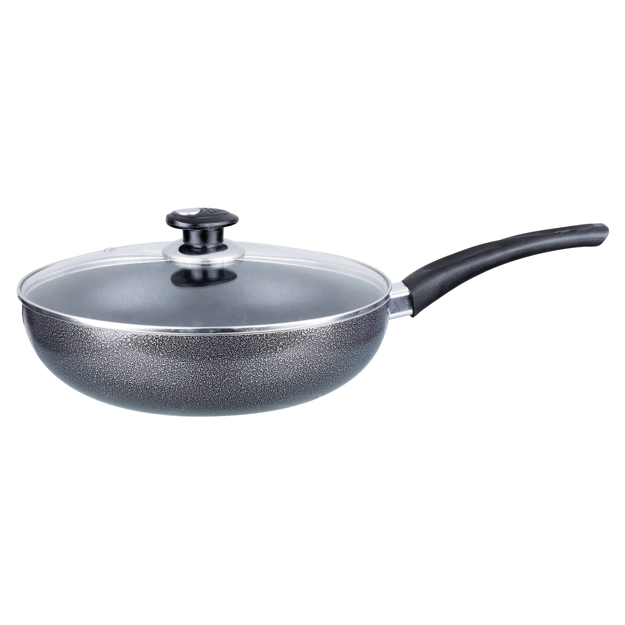 Brentwood 11" Nonstick Aluminum Wok with Lid