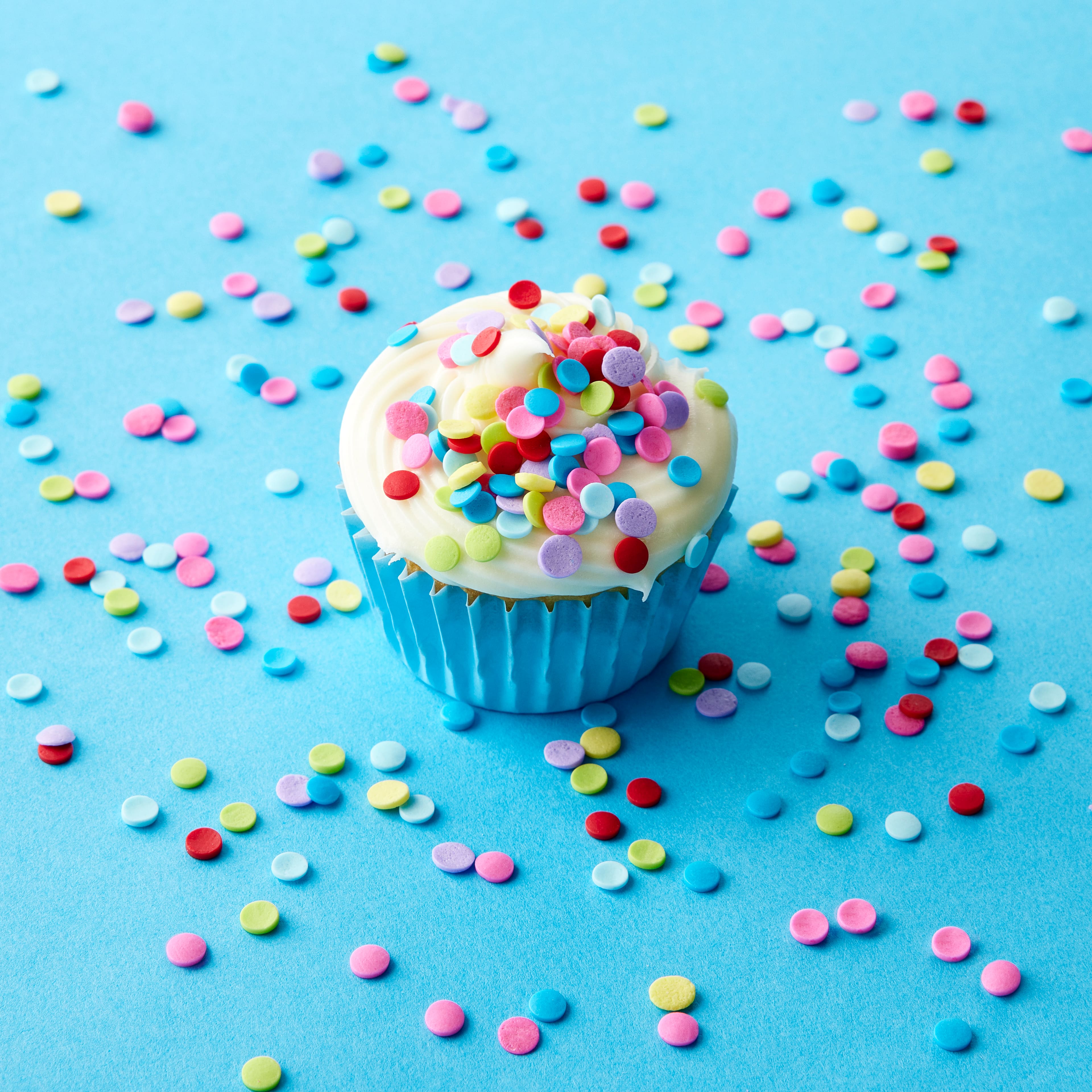 Sweet Tooth Fairy® Bright Rainbow Mix Round Candy Shapes