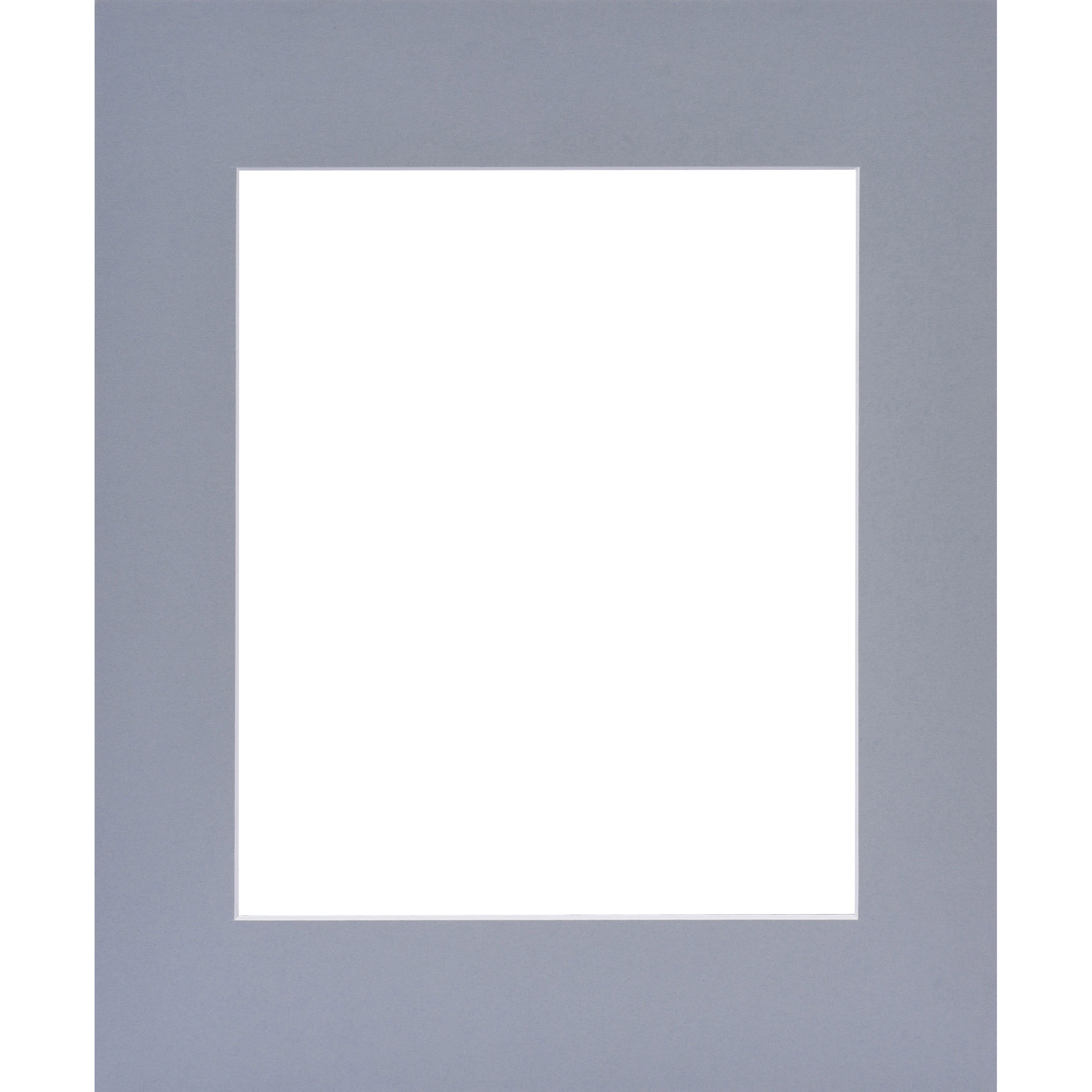 11" x 14" Light Gray Mat, 8" x 10" Opening Size by Studio Décor®