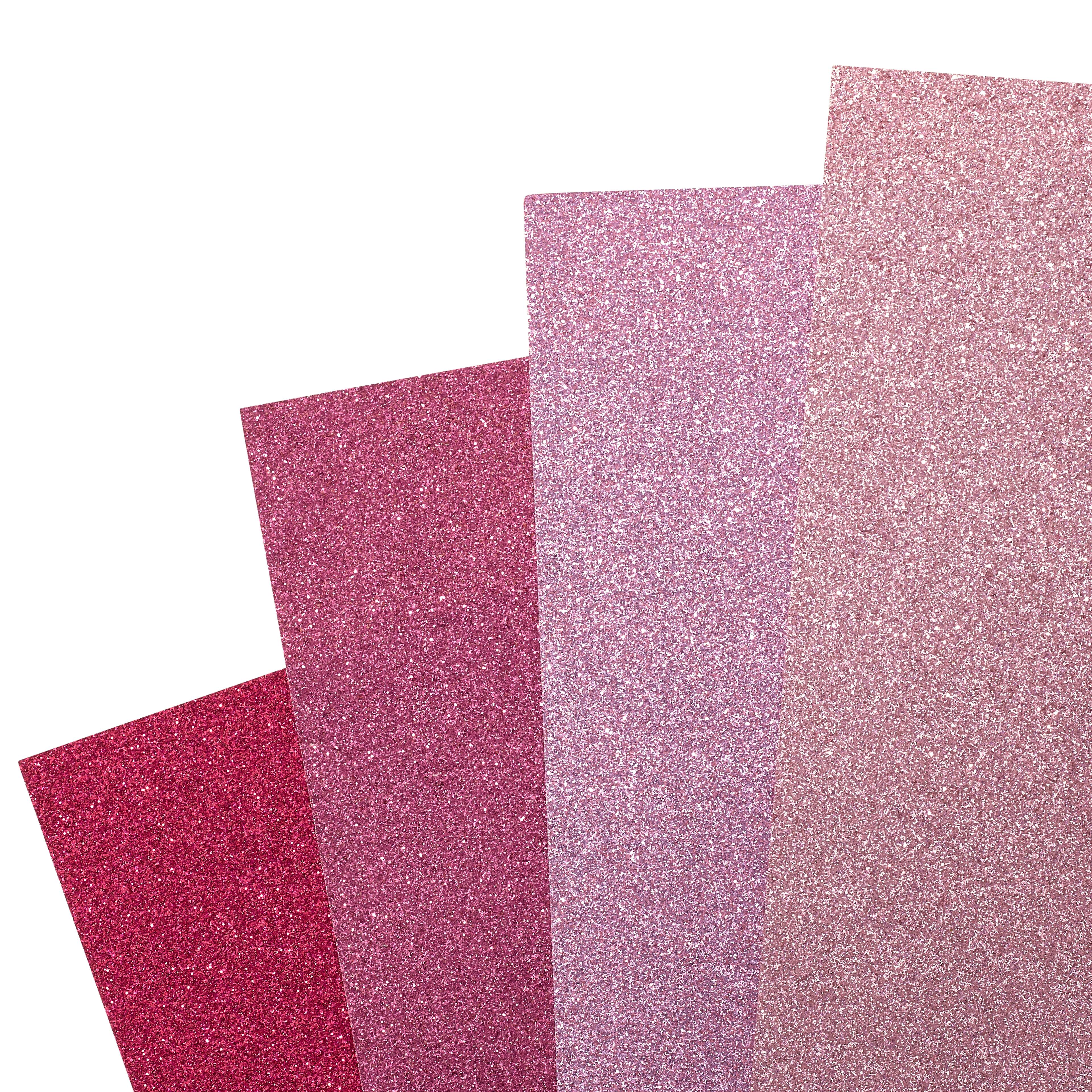 SPRING GLITTER ~12X12 SCRAPBOOK CARDSTOCK PAPER PAD 24 LOT~RECOLLECTIONS~