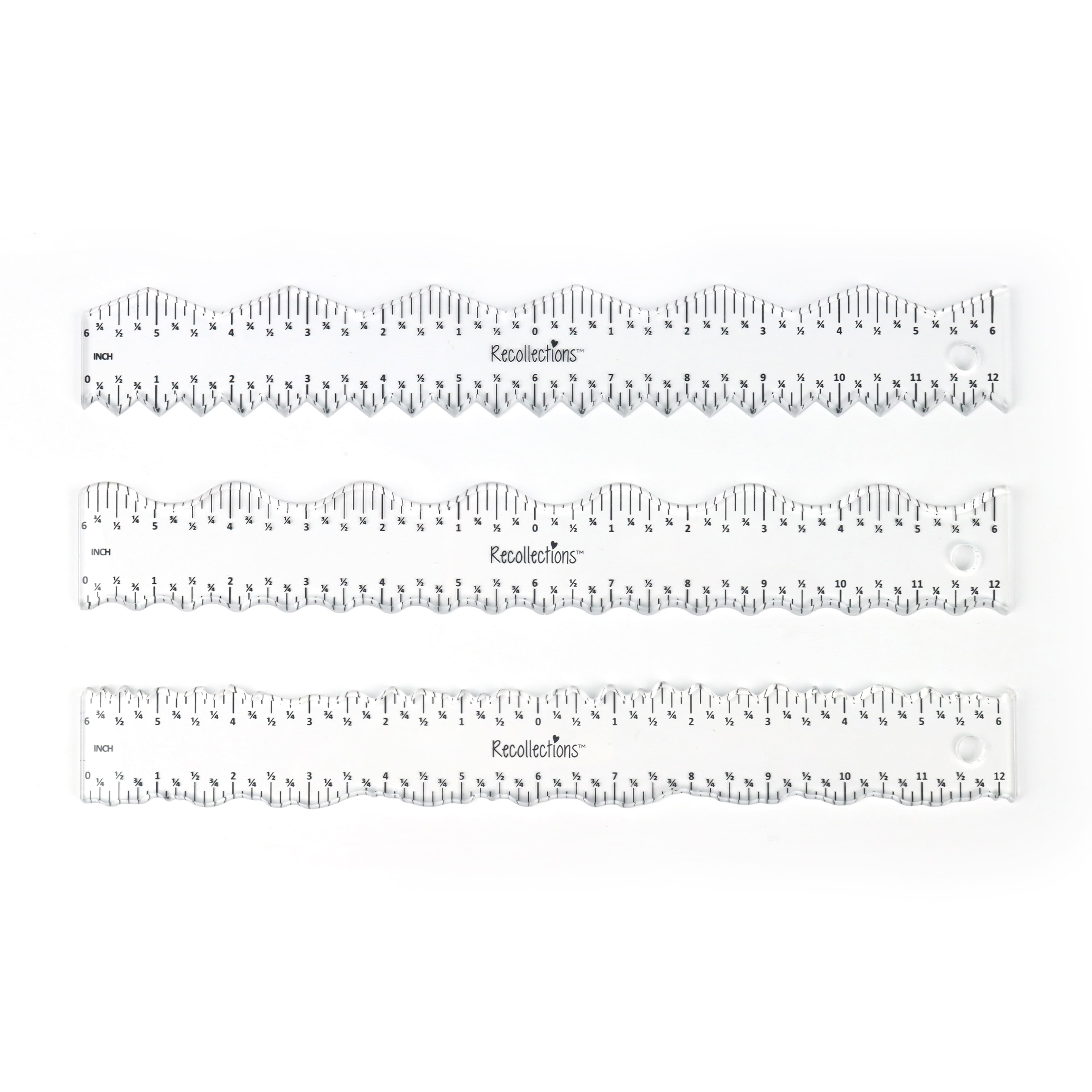 Paper Tearing Guide Ruler Set by Recollections&#x2122;