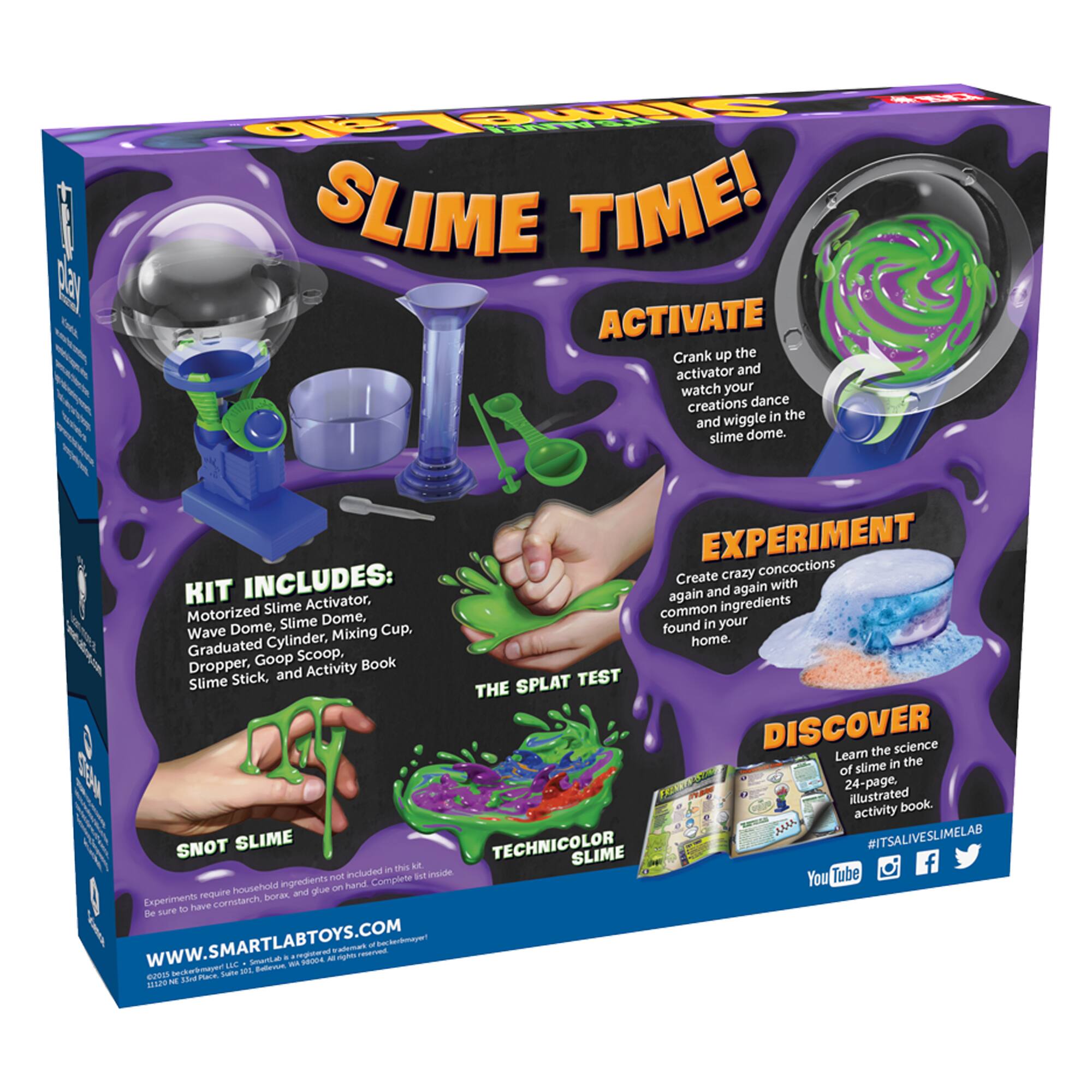 SmartLab Toys It&#x27;s Alive! Slime Lab