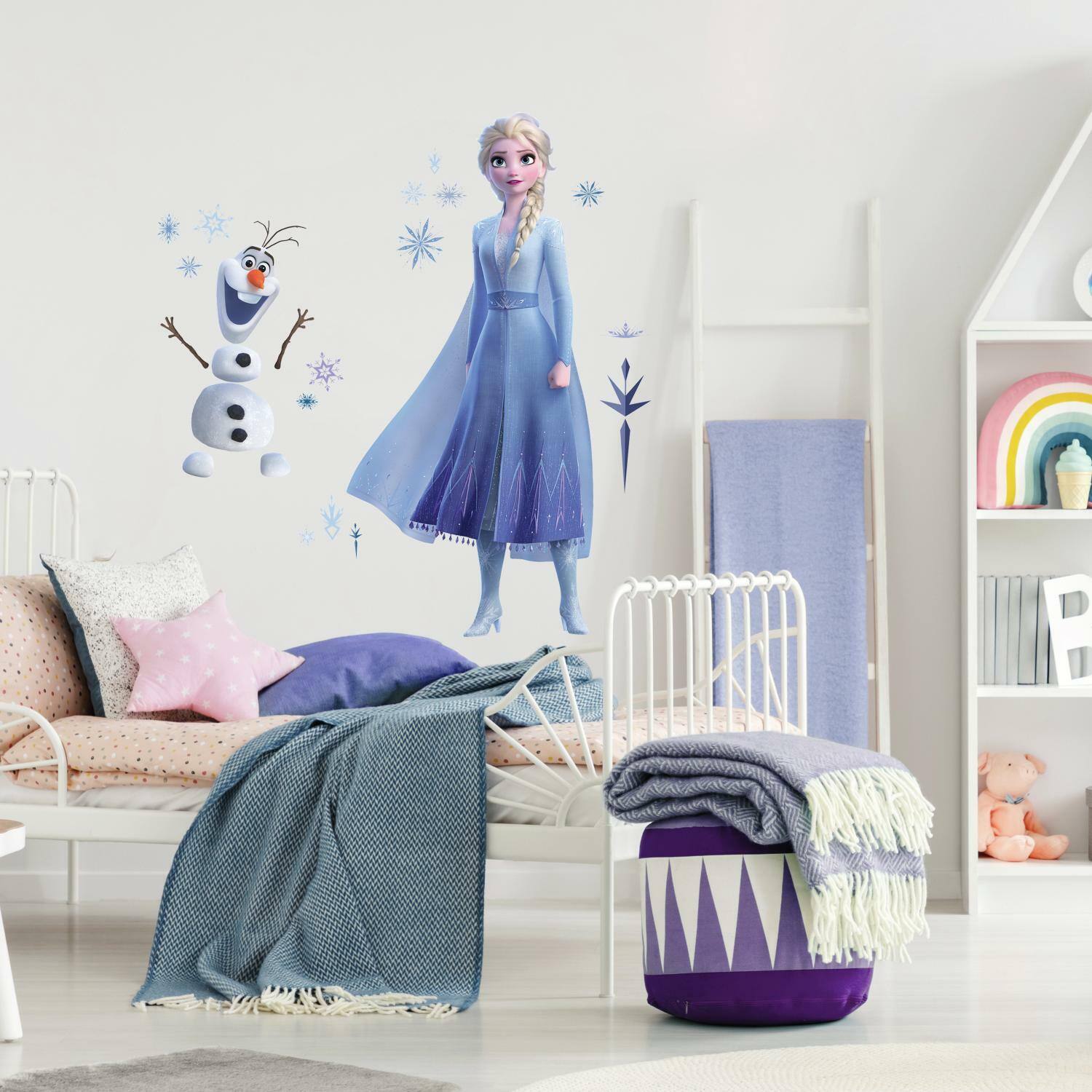 RoomMates Frozen 2 Elsa & Olaf Peel & Stick Wall Decals