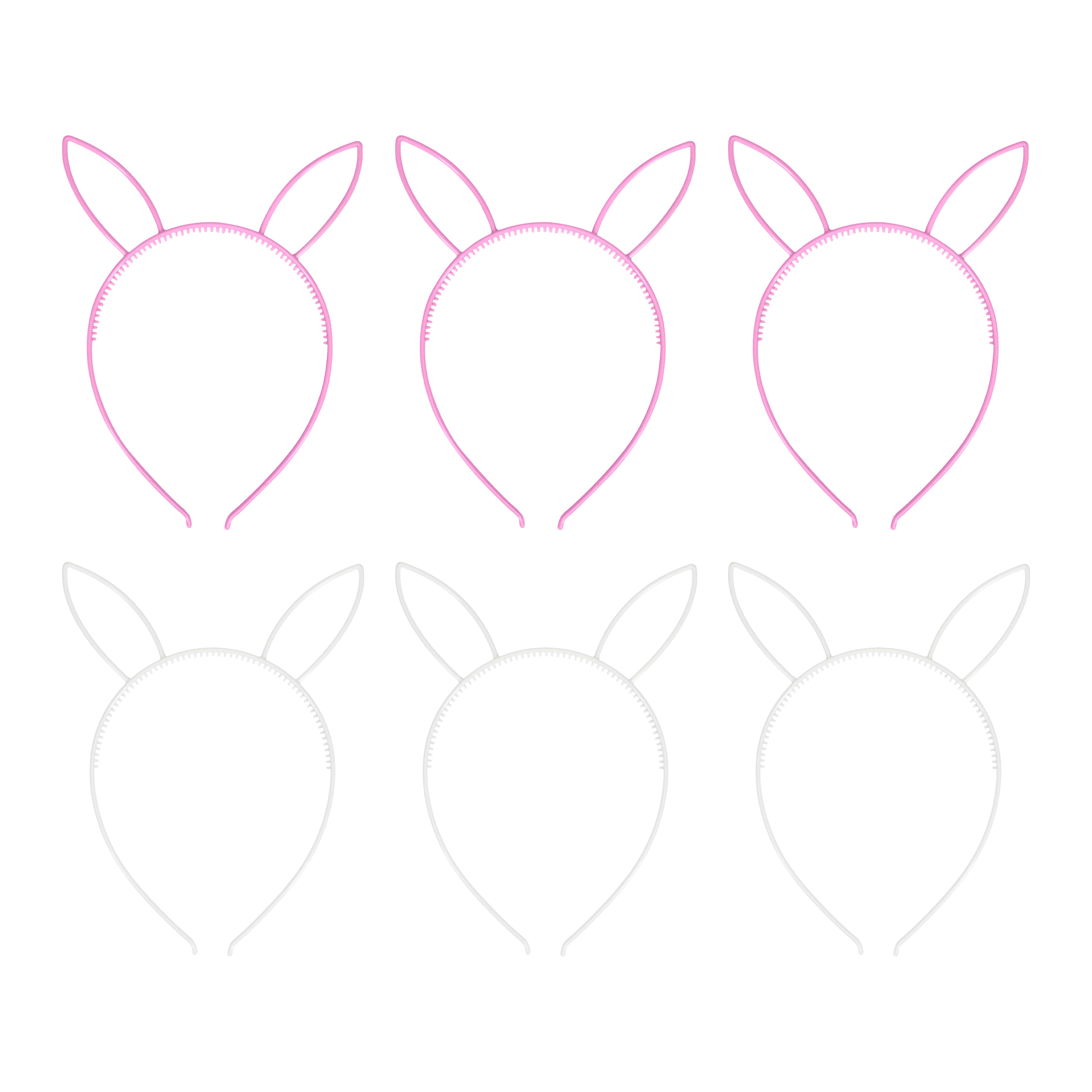 Pastel Bunny Ear Headbands, 6ct. by Creatology&#x2122; Fab Finds