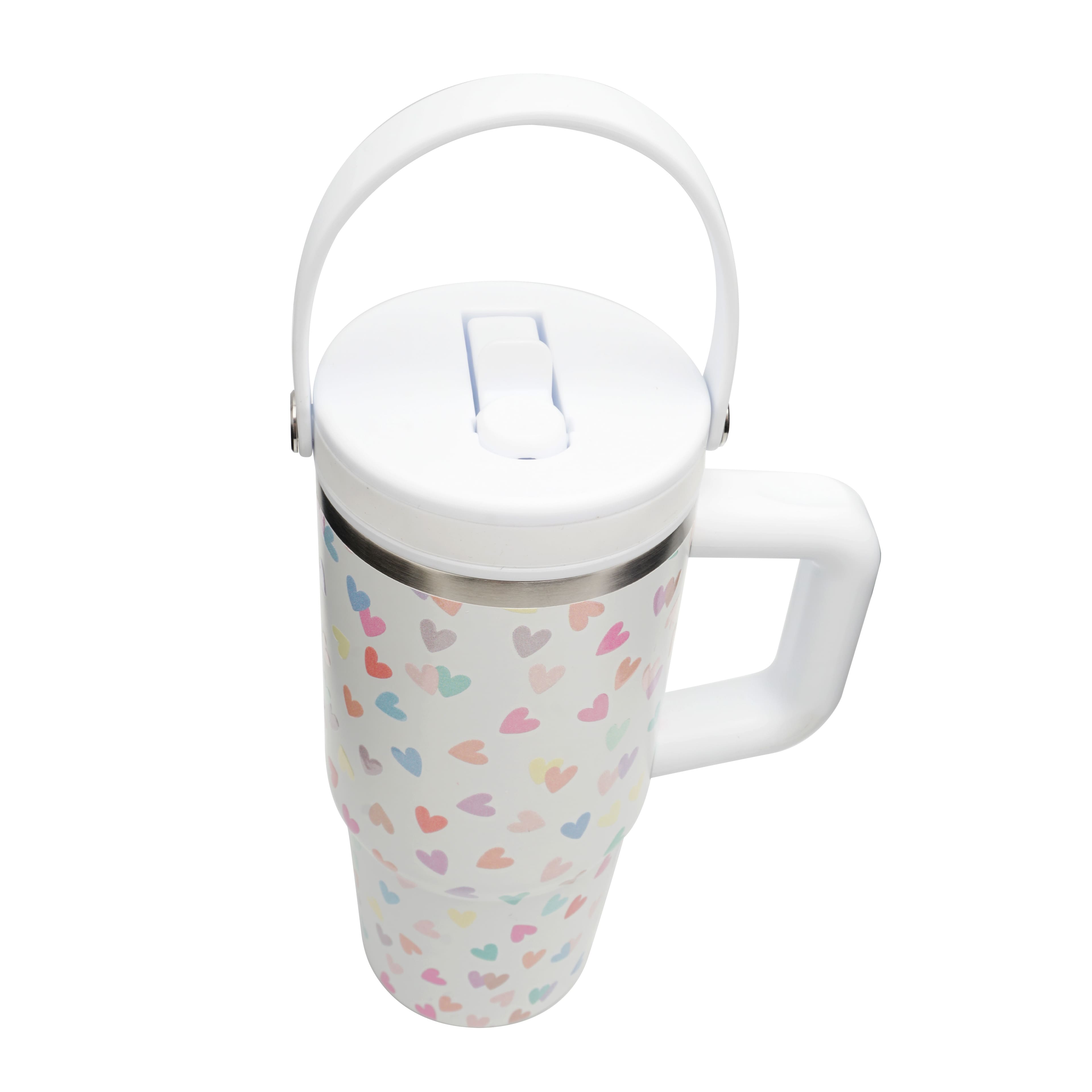 20oz. Hearts Stainless Steel Insulated Tumbler by Ashland&#xAE;