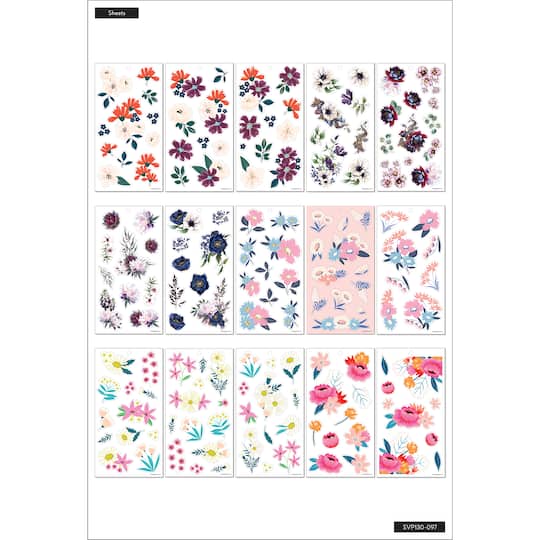 The Happy Planner® Happy Blooms Sticker Book | Michaels