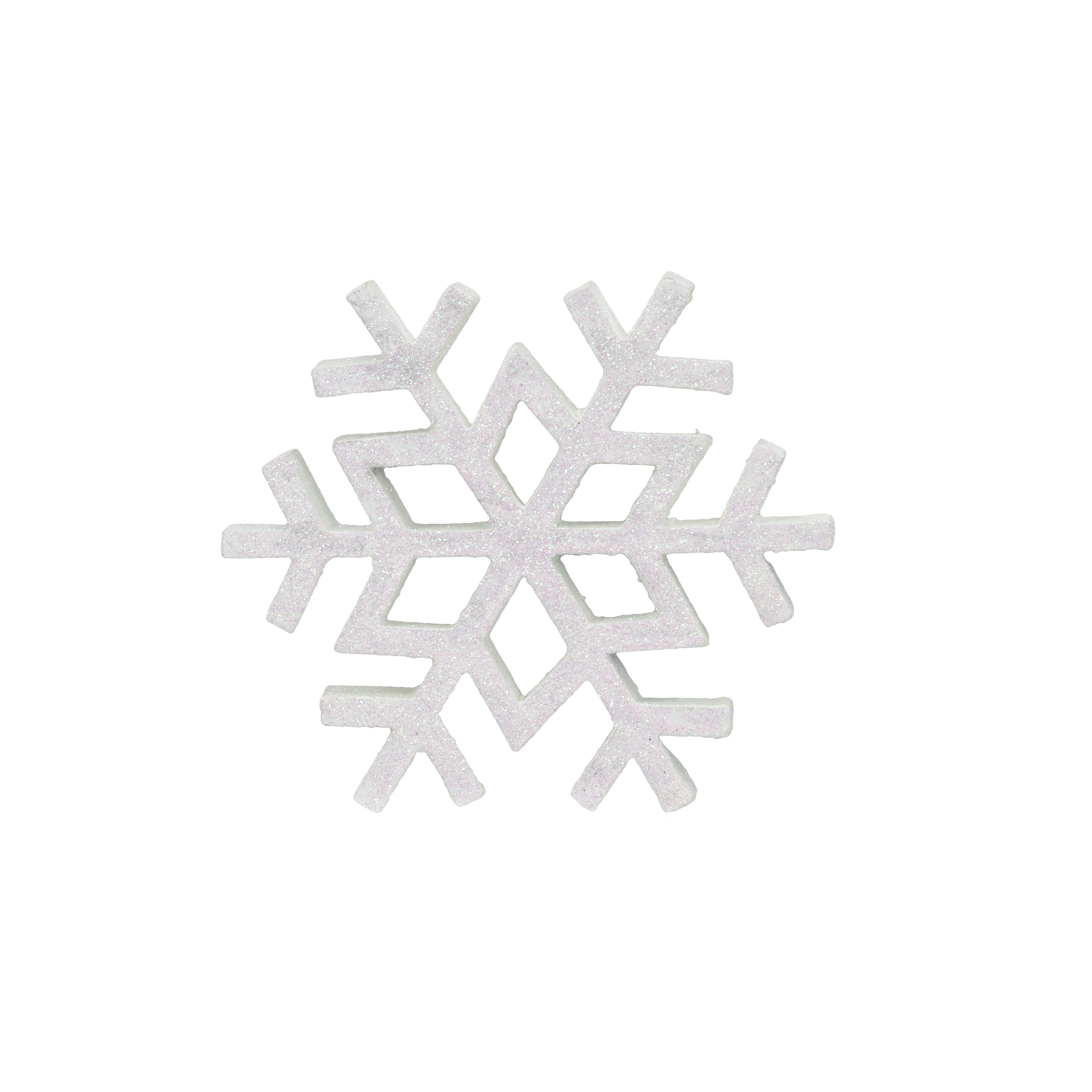 Mini White Decorative Snowflakes by Ashland®, 12ct.