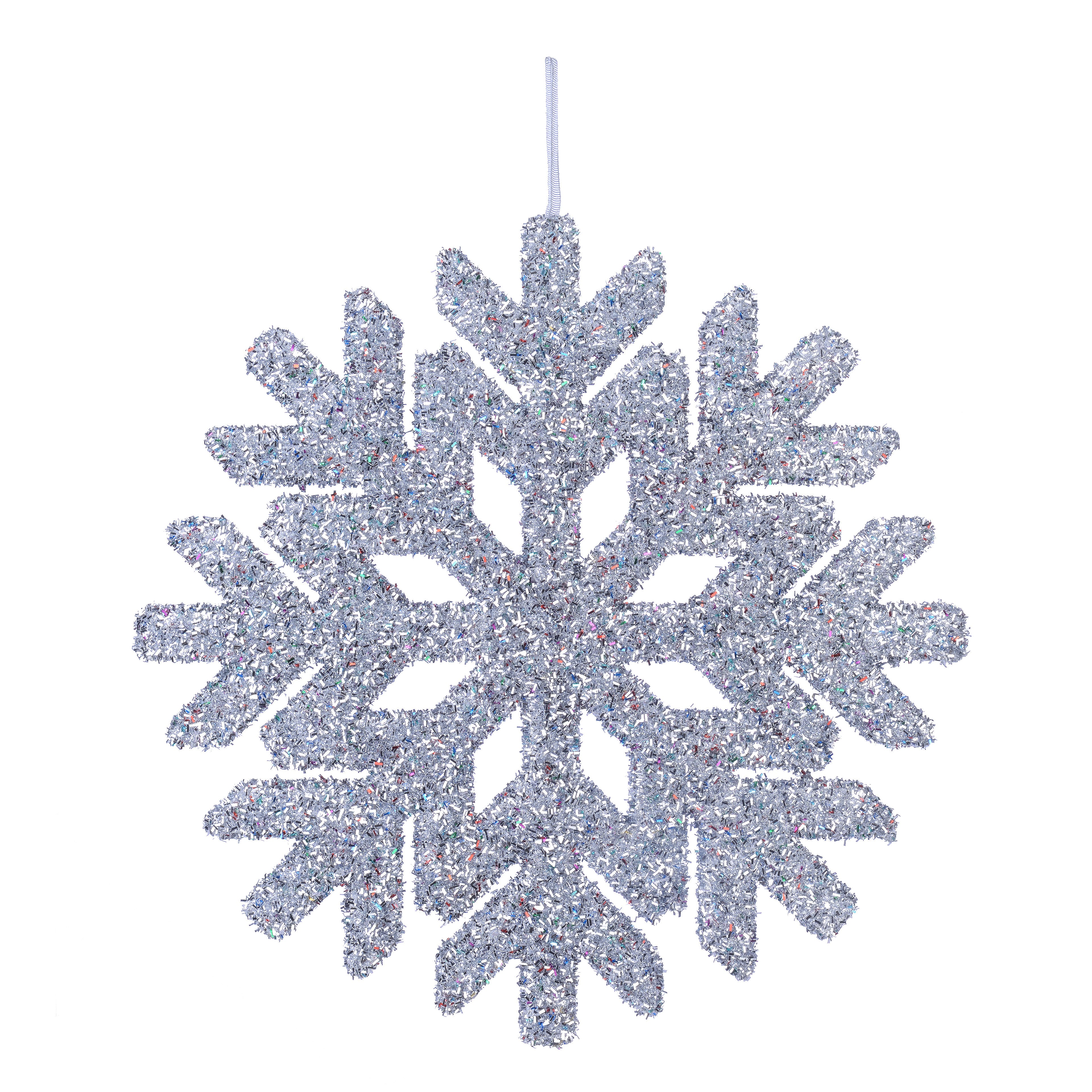 16&#x22; Glitter Snowflake Hanging D&#xE9;cor by Ashland&#xAE;