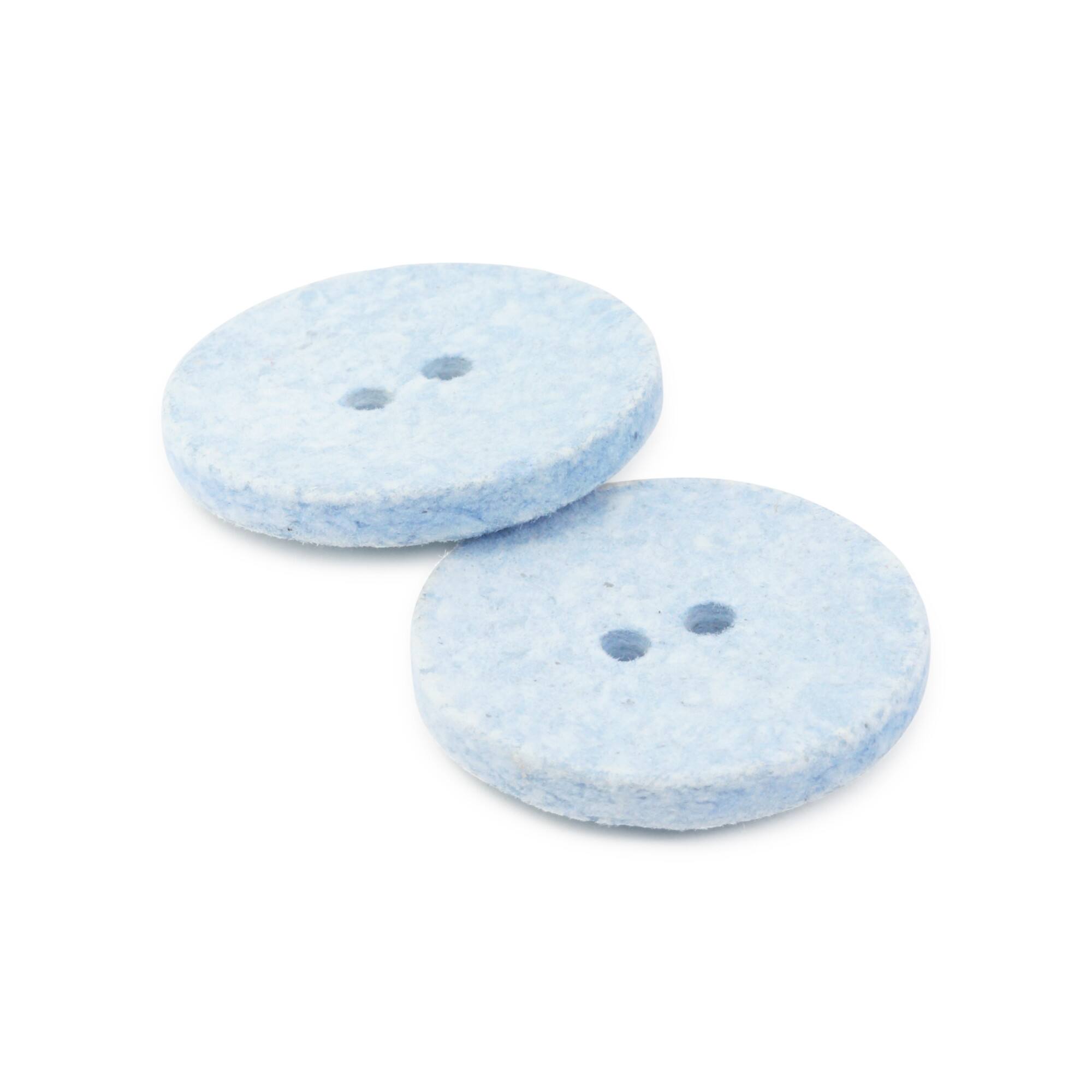 Dritz&#xAE; 23mm Recycled Cotton Round Buttons, 6ct.