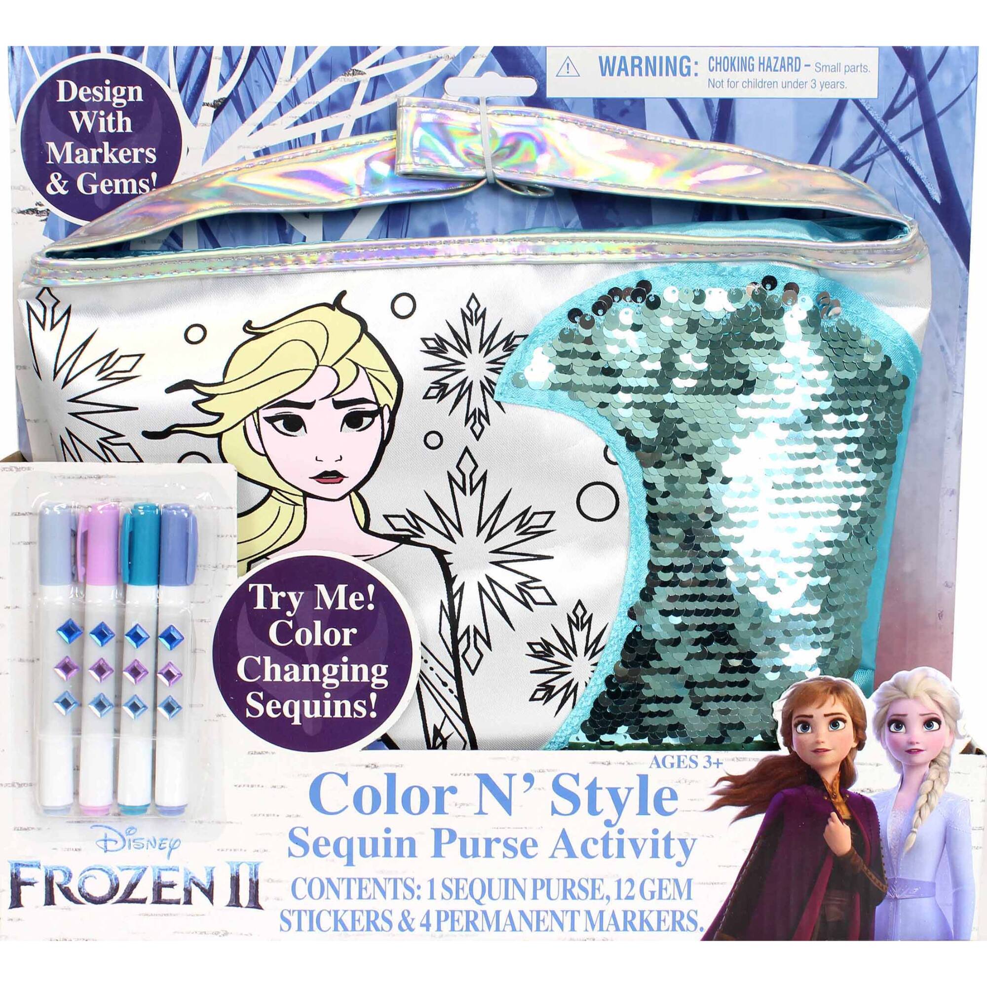 Tara Toys™ Frozen 2 Color N' Style Sequin Purse Activity Set | Michaels